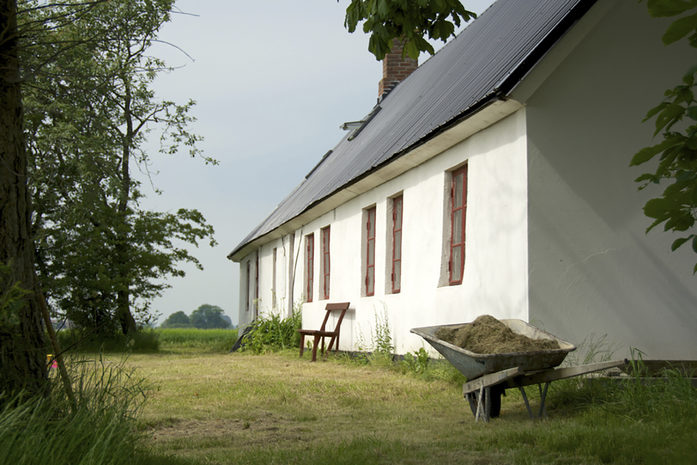 Big old farmhouse in Österlen close to the sea