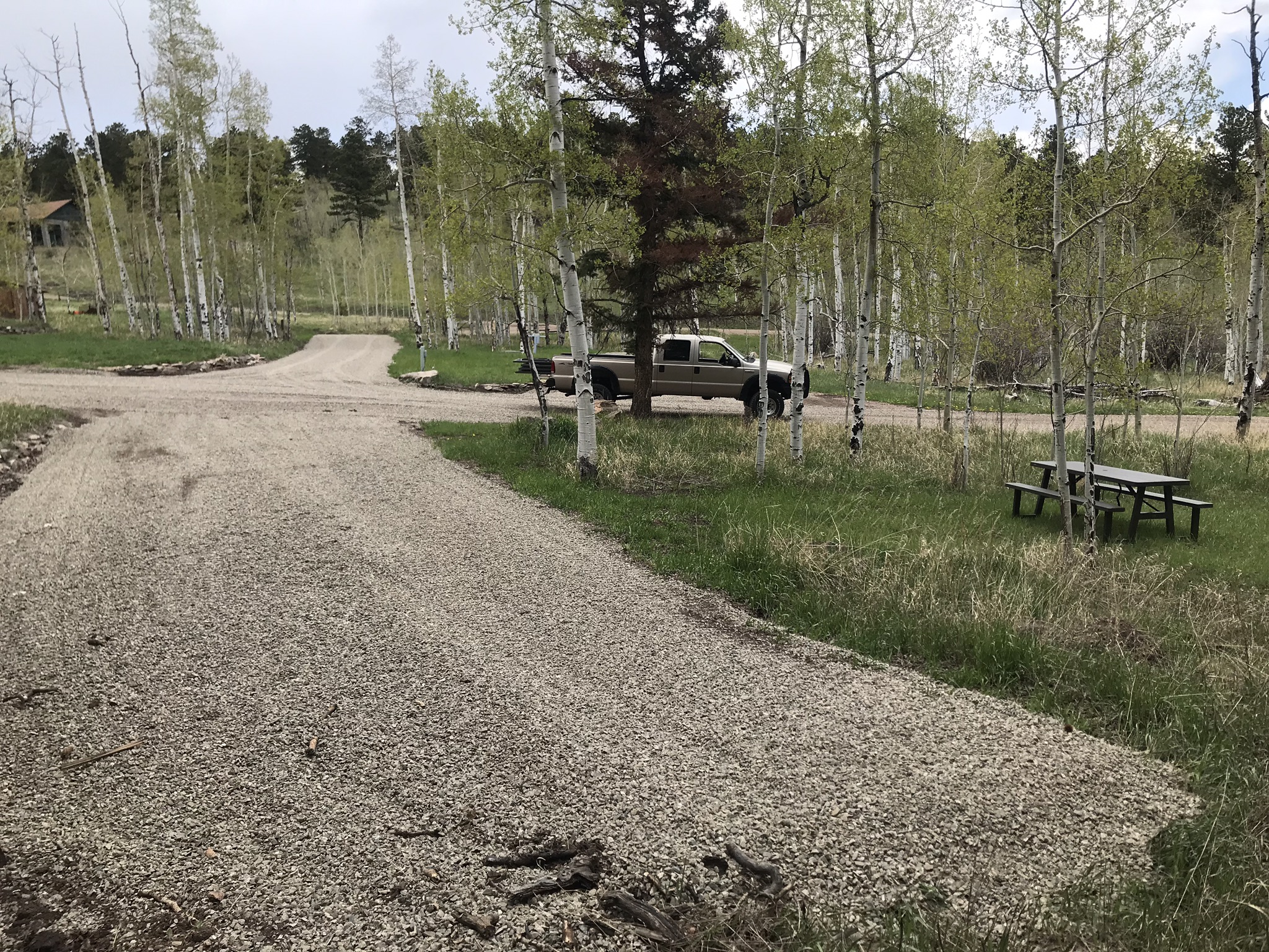 RV site 3/6, Deer Creek Mountain Camp, Bailey CO Campsites for Rent