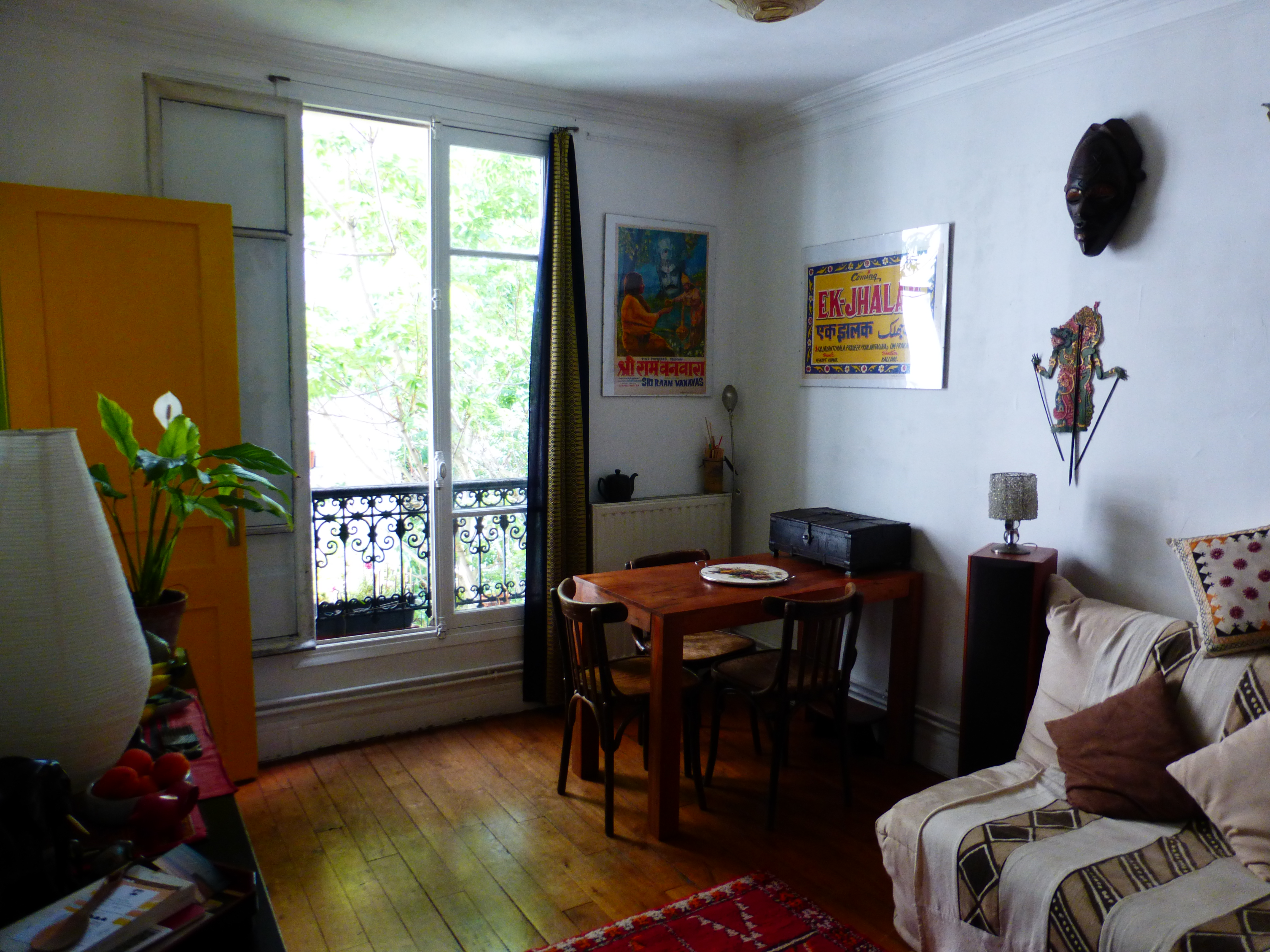 Charming flat in Belleville in Ménilmontant, Paris