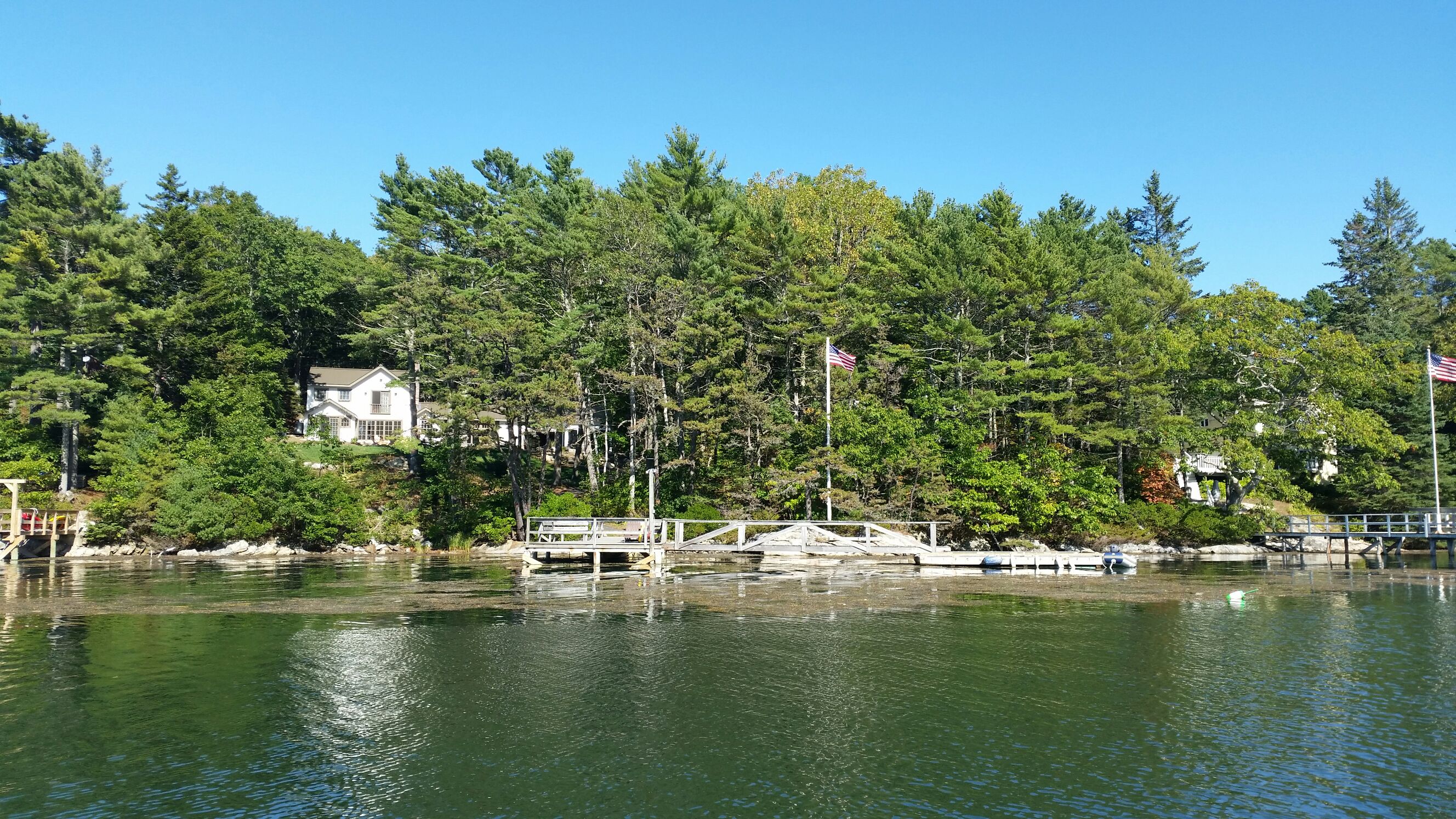 Oceanfront Retreat +Dock In L. L. Bean Catalog Houses for Rent in