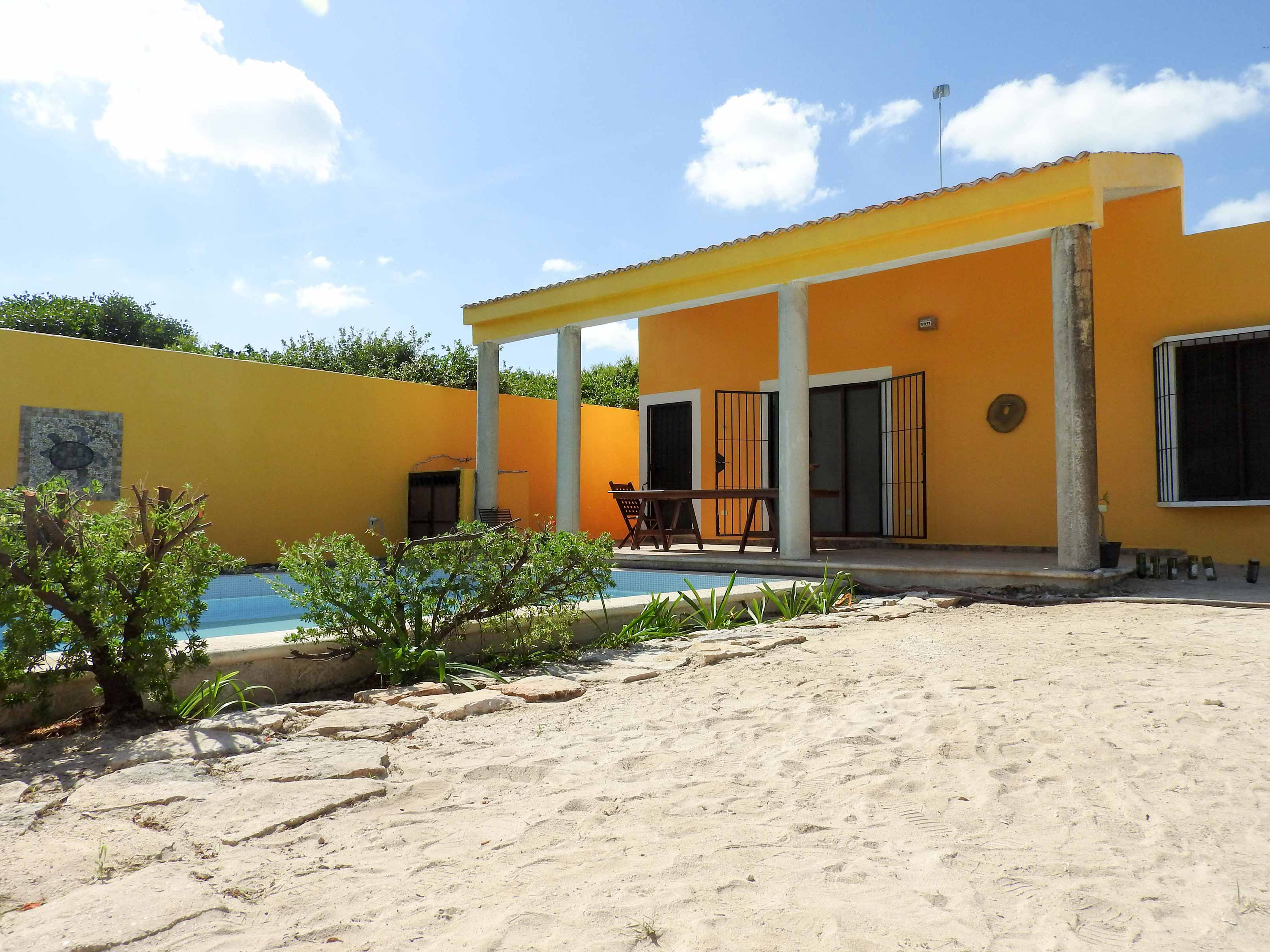 Casa Laúd, con alberca privada Casas en alquiler en Sisal, Yucatán