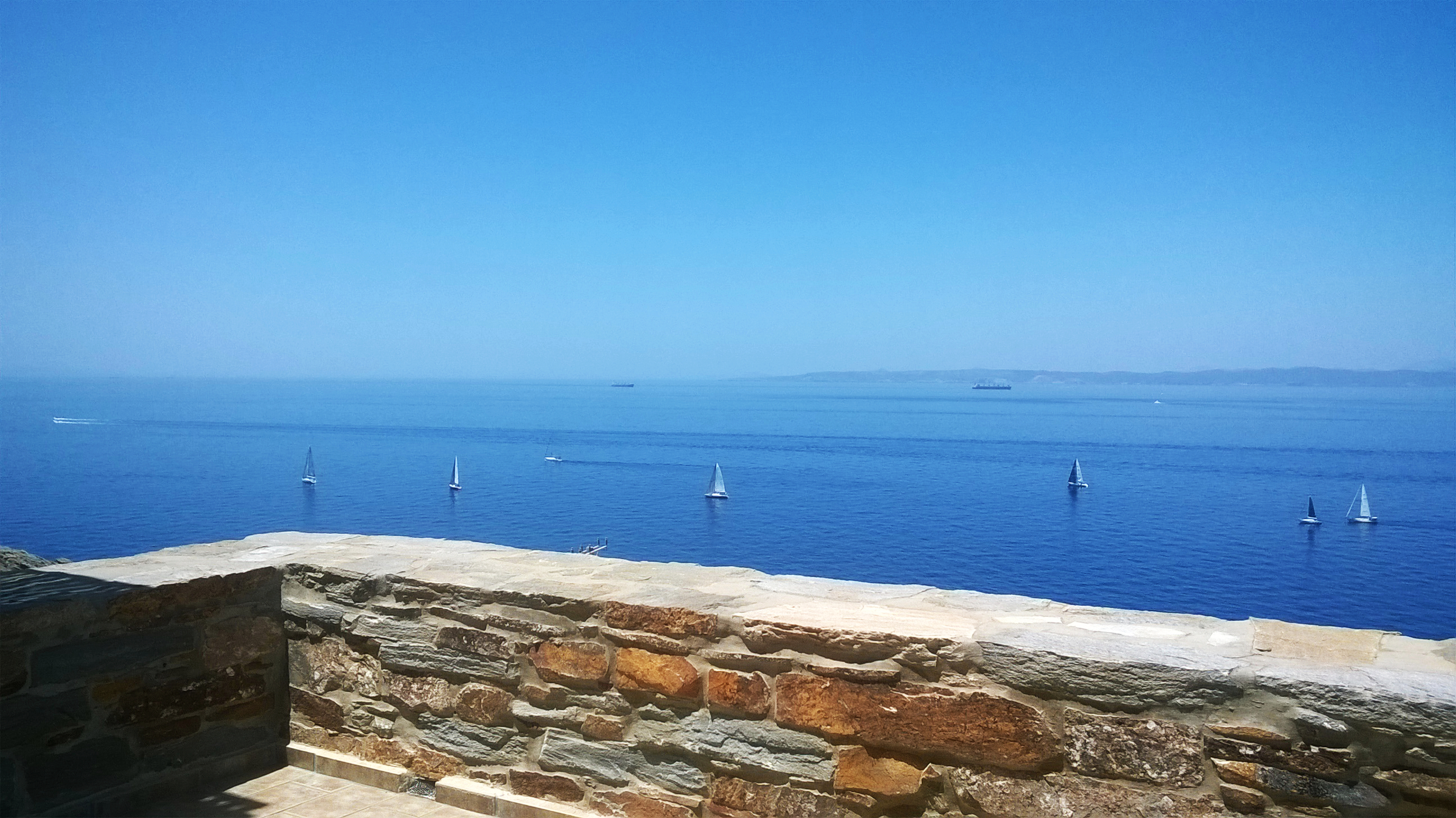 Cozy studio for 2 over the Aegean Blue