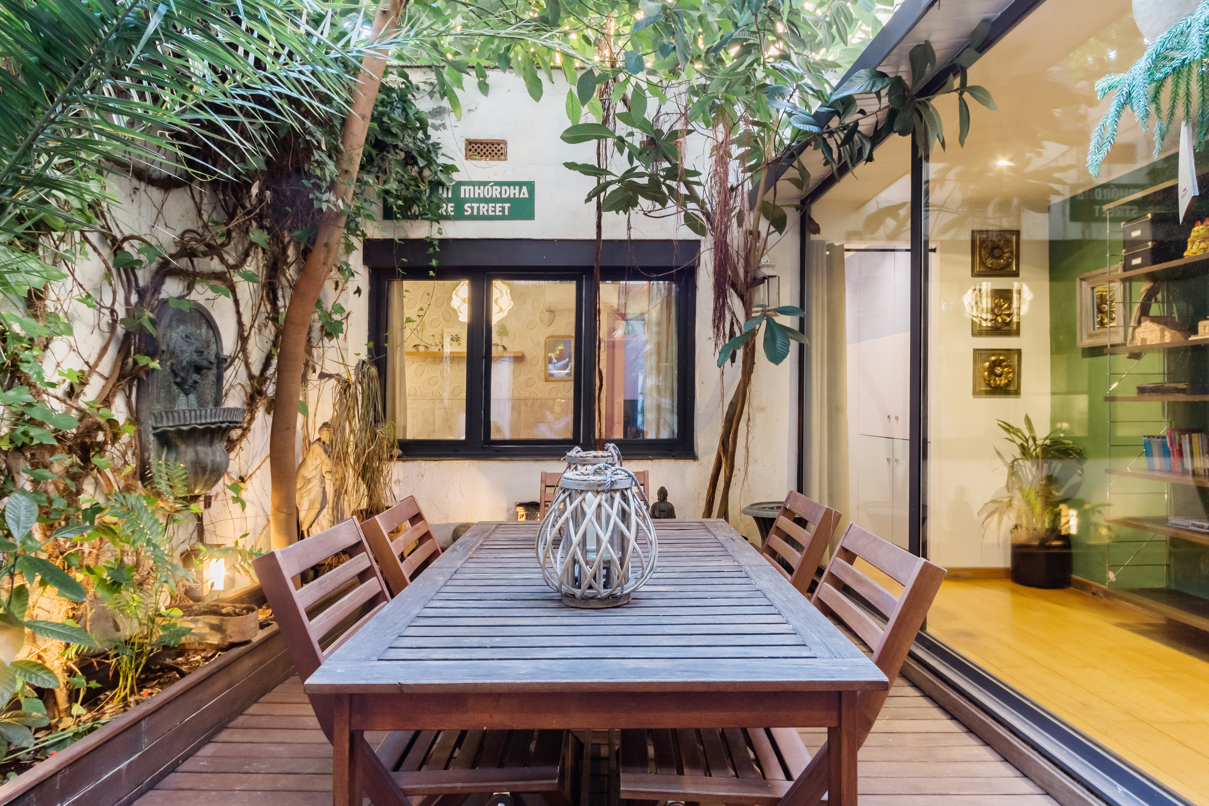 Exquisite Large Unique Home in Gràcia with Lush Patios