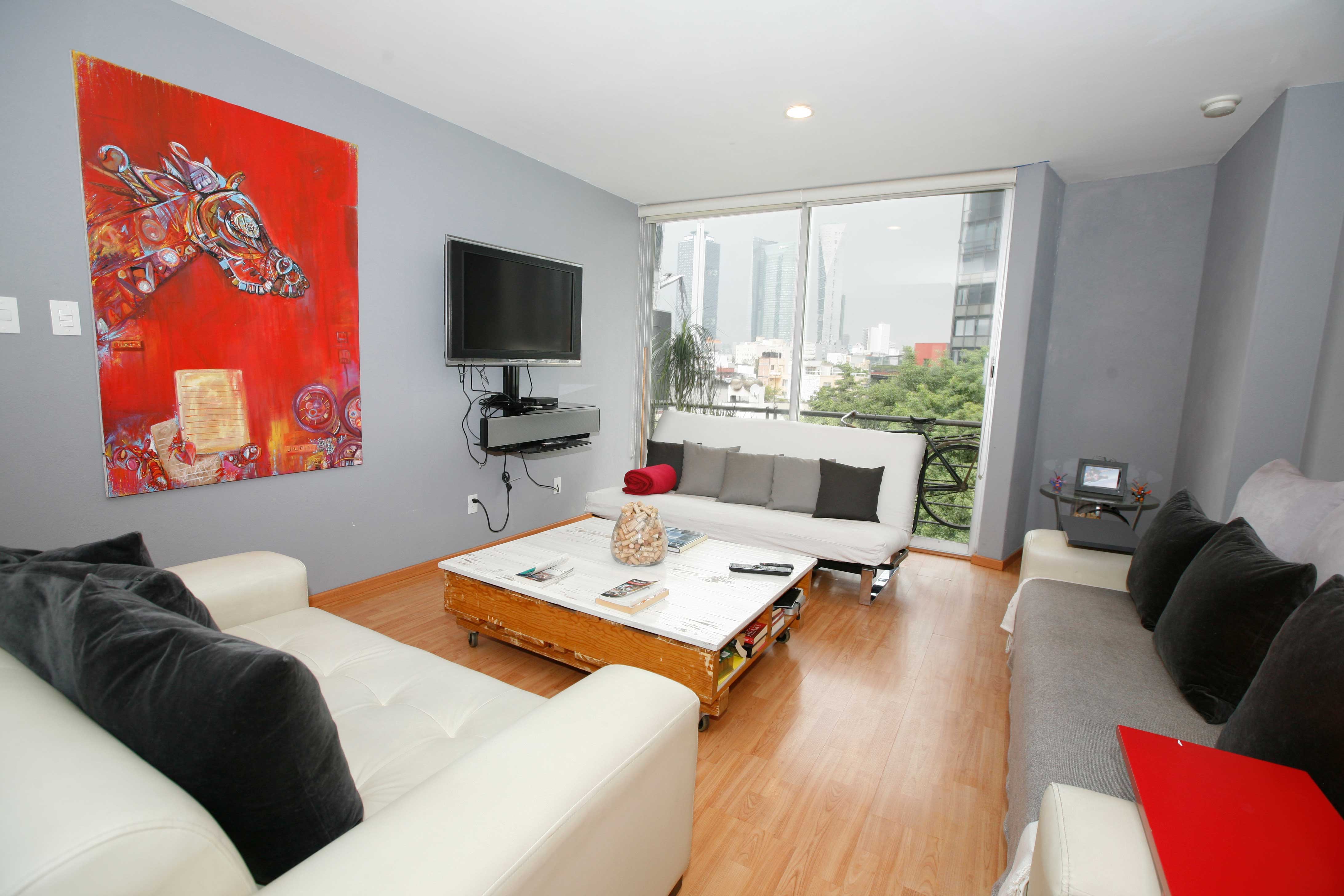 2 Bedrooms Apt with Balcony Apartments for Rent in Mexico City