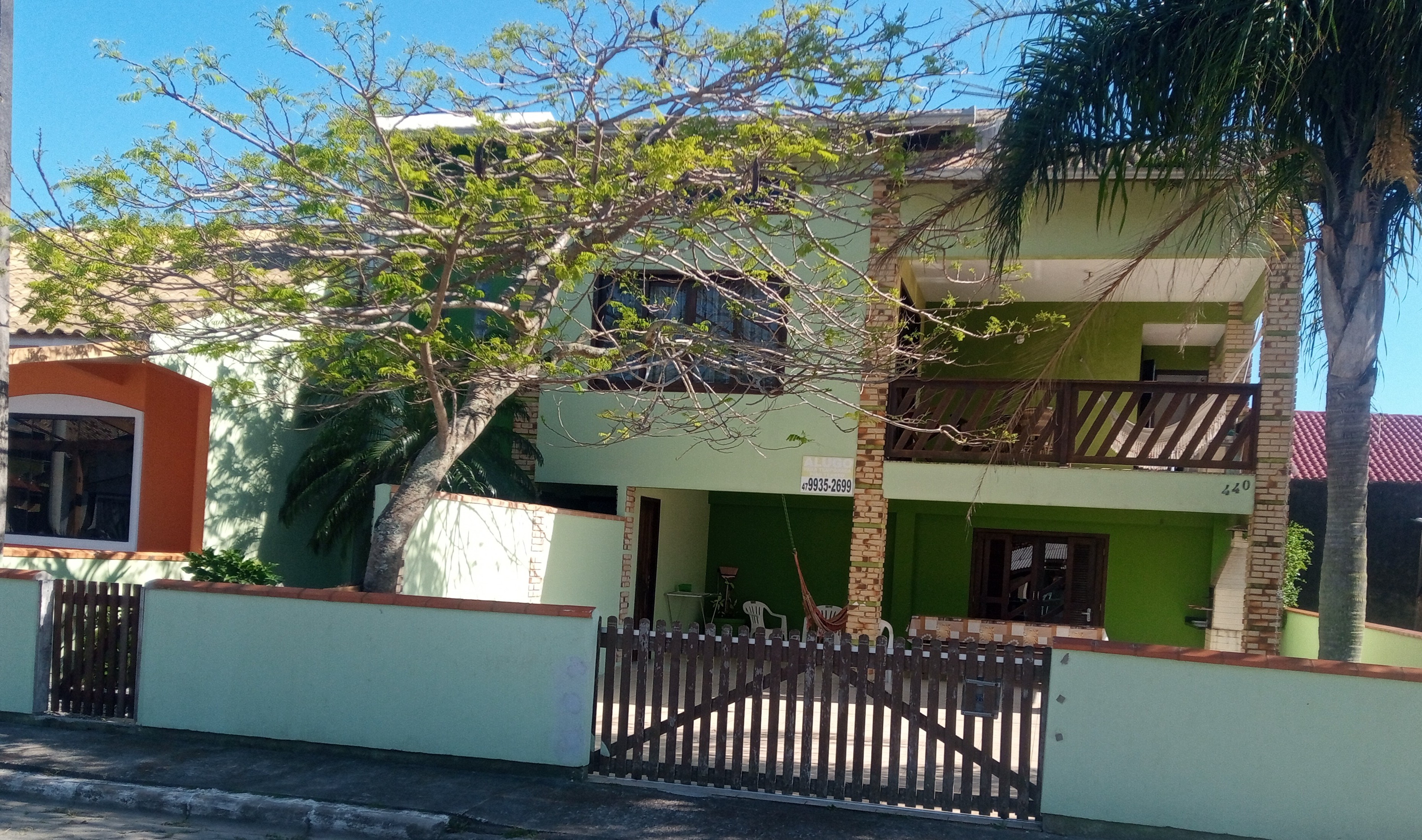 House located on the sea court