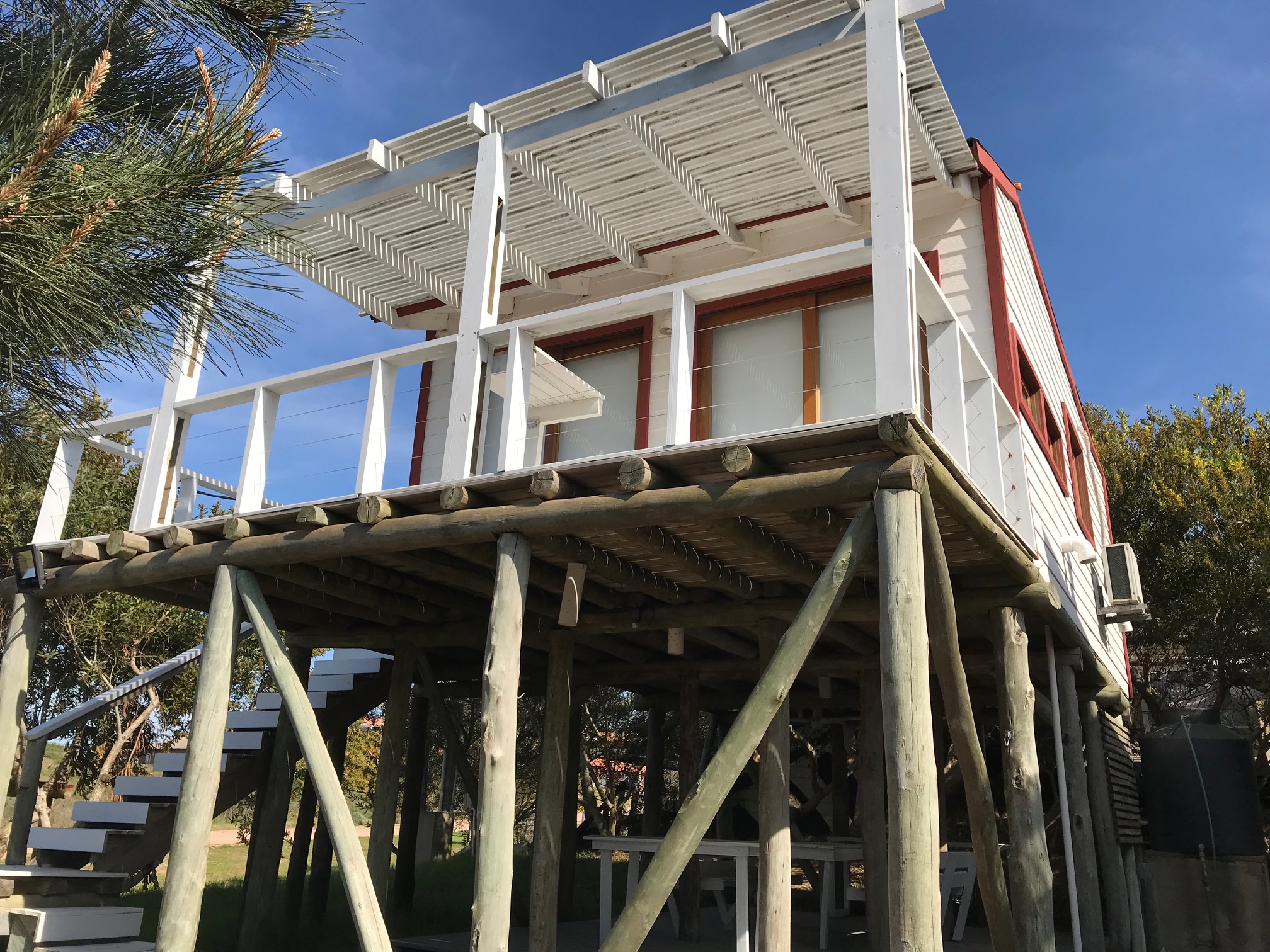 Very comfortable cabin 300 meters from the beach