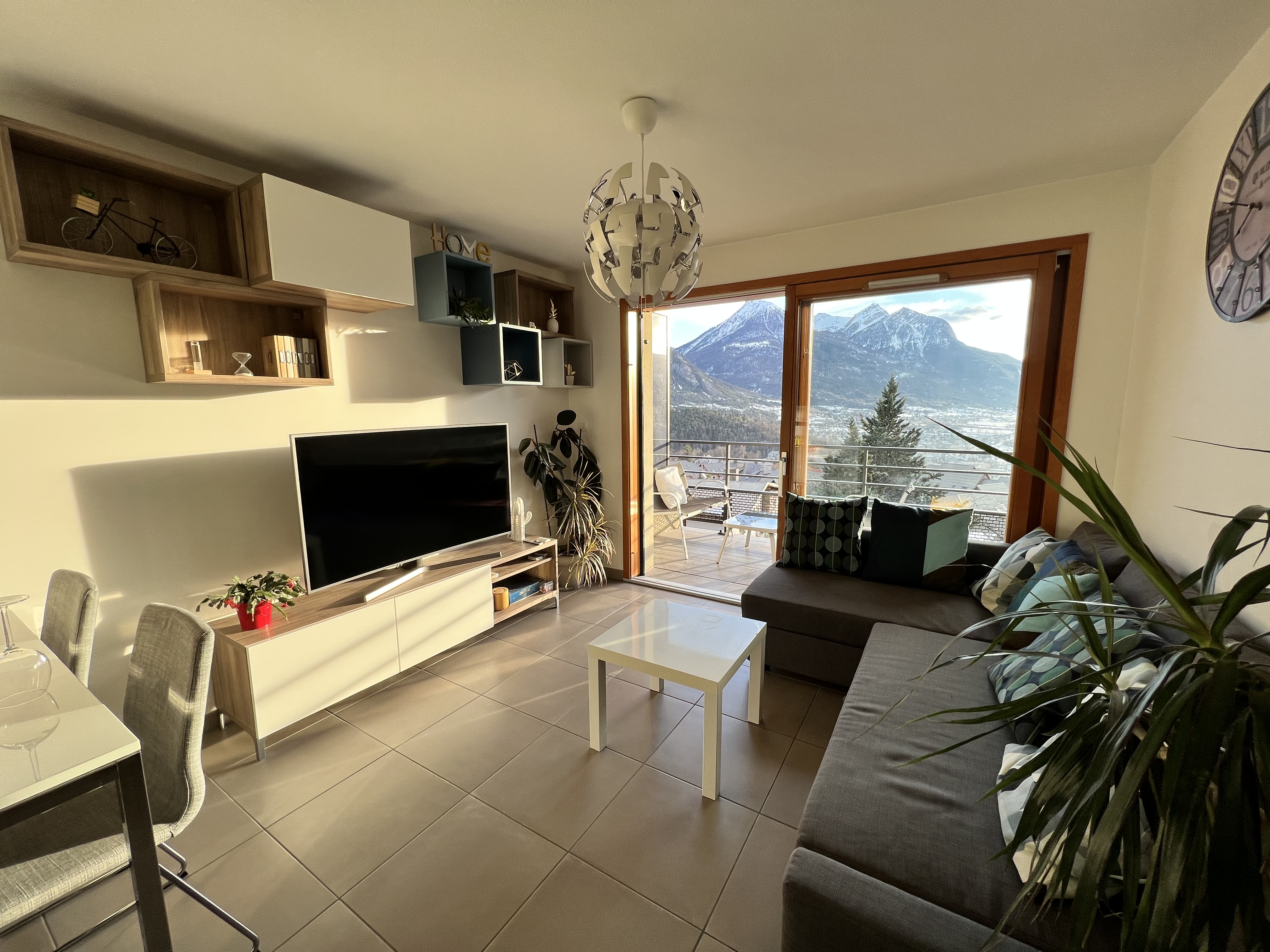 Apartment sleeps 4 terrace view splendid view - garage