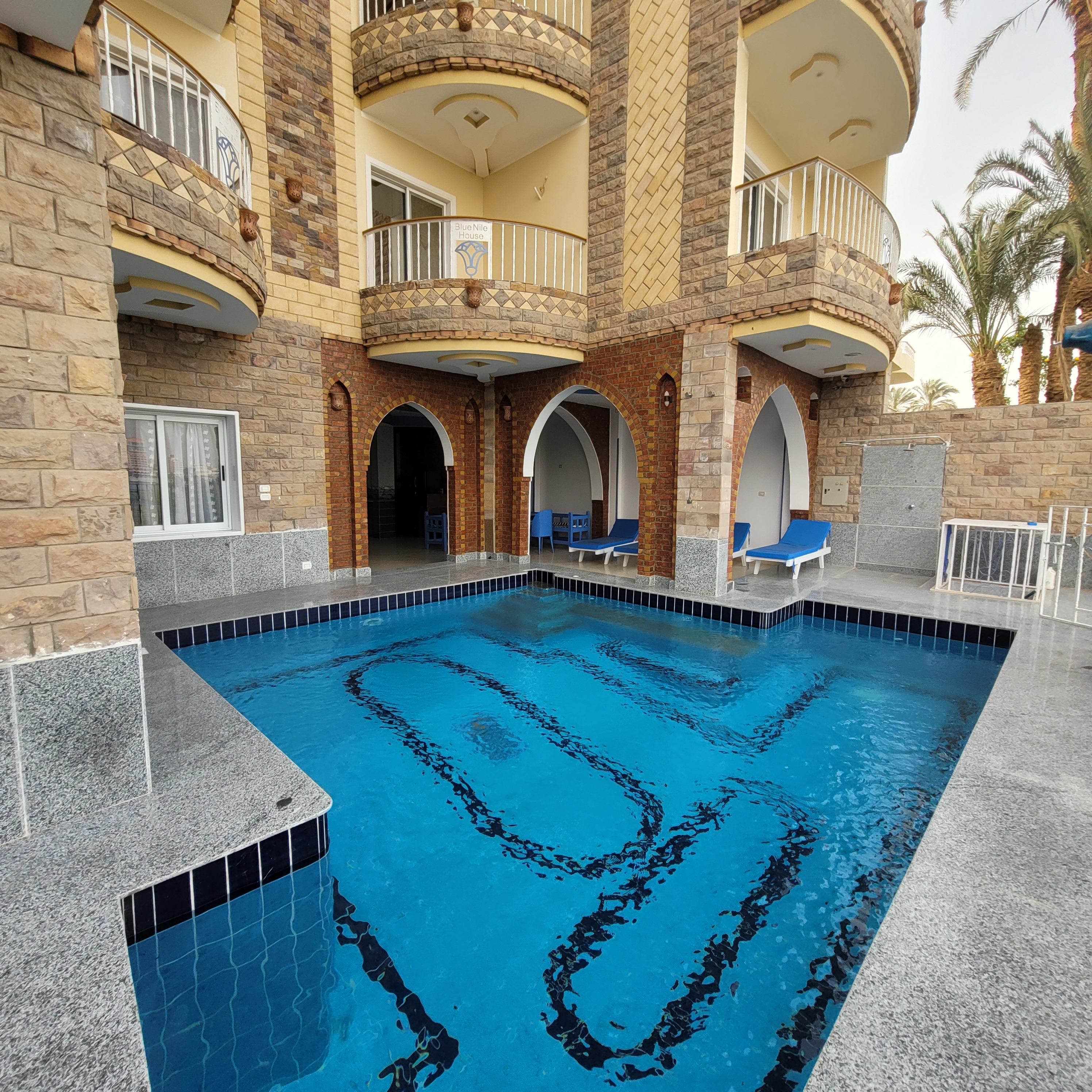 Blue Nile House, amazing Studio, ground floor