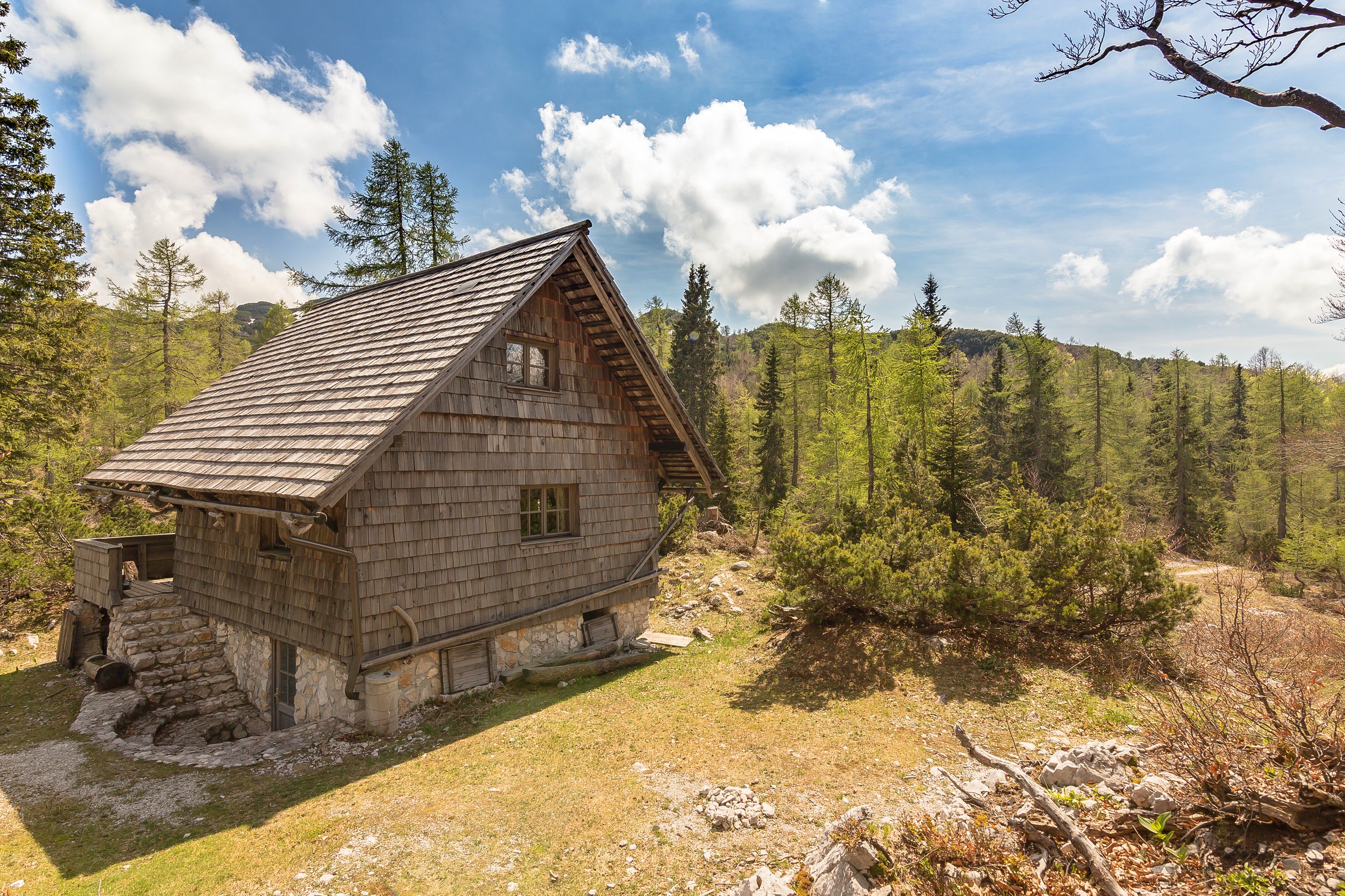 Bohinj - Mountain chalet on Vogel, Summer & Winter
