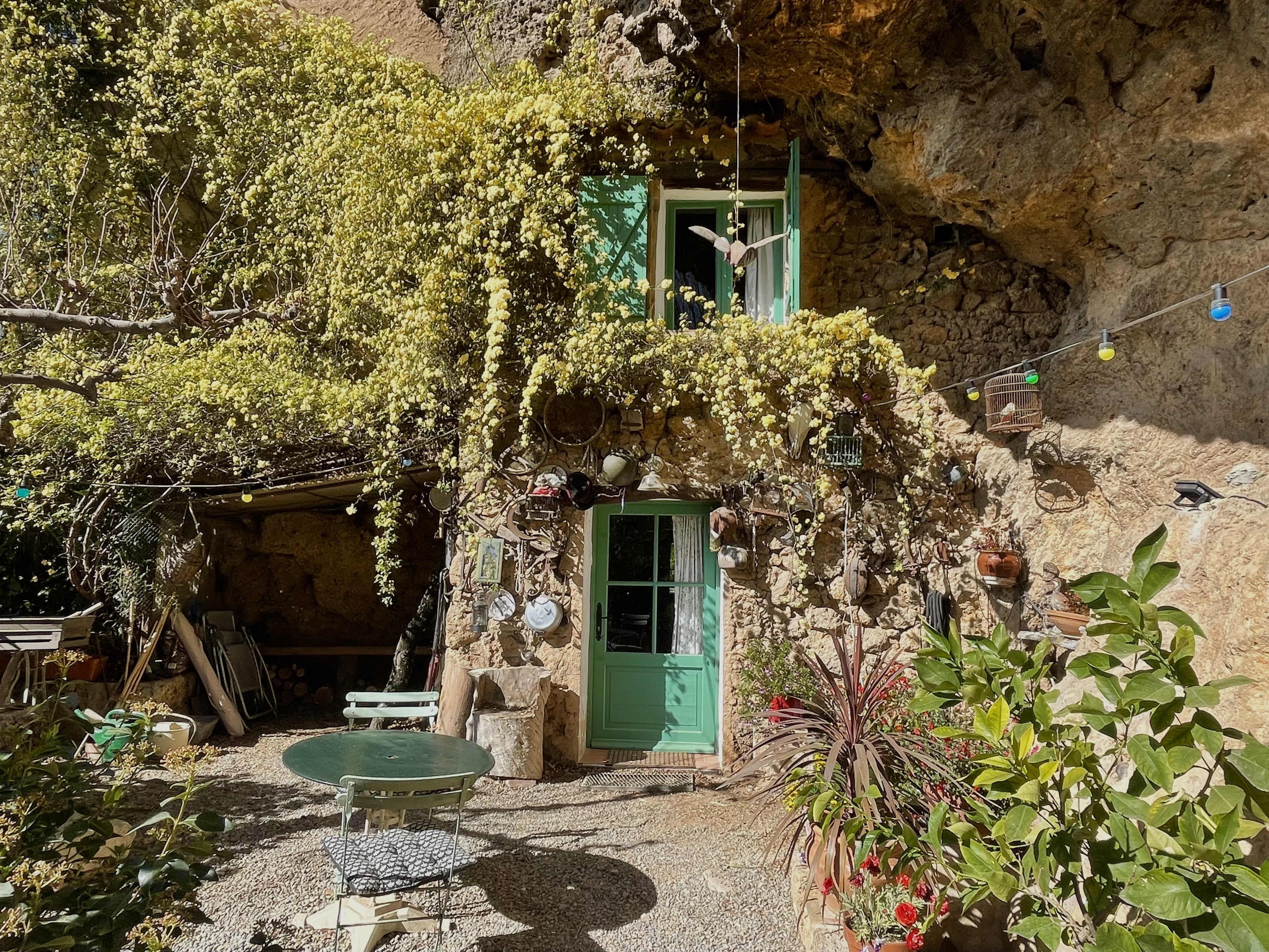 Unique & enchanting cave house