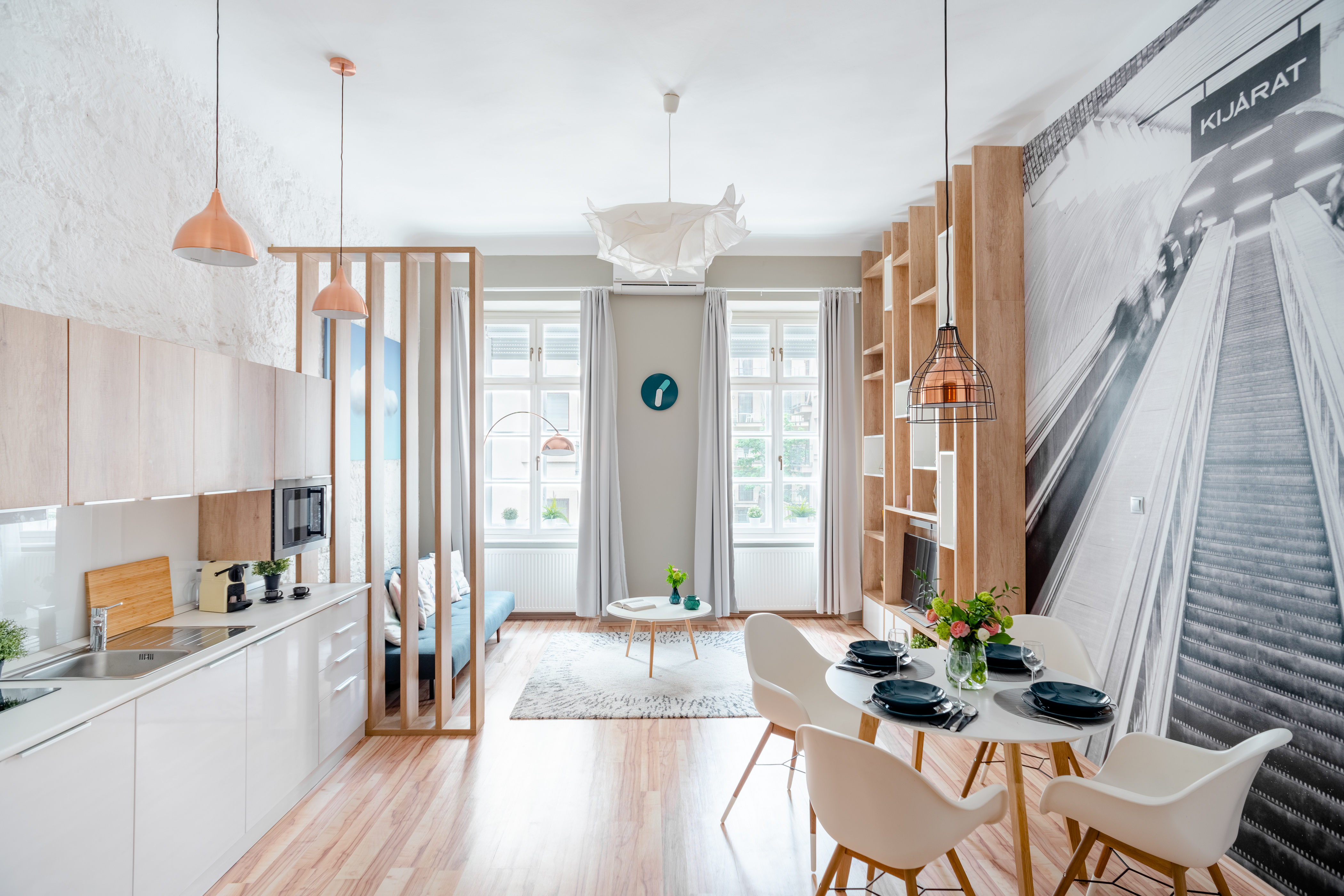 Snuggle up on the Mezzanine at Stylish, Sunny Loft