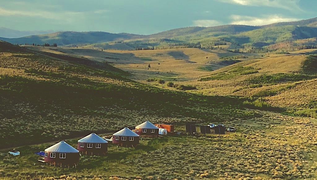 Yurts At Poncha Pass Sweet Clover Yurts for Rent in Villa Grove