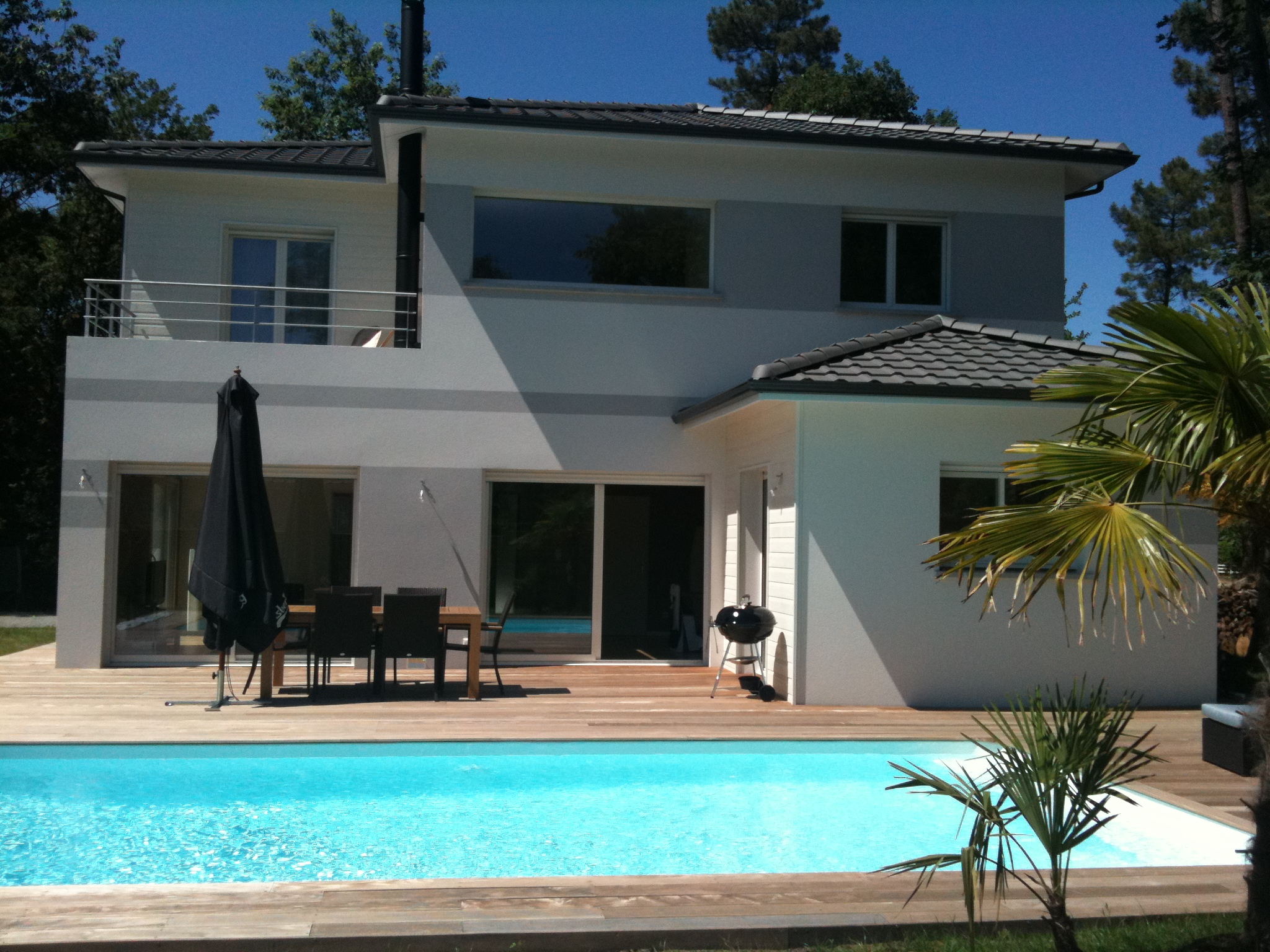 Villa avec piscine entre Bordeaux et Arcachon in Magonty, Bordeaux