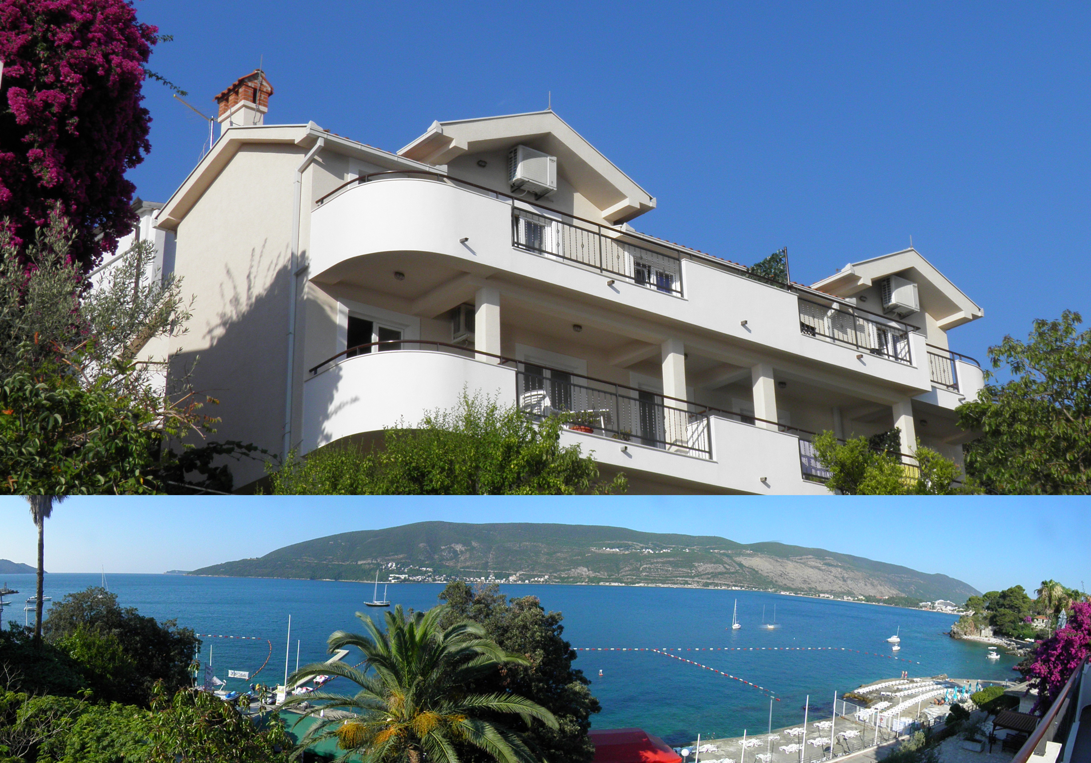 Seaside Herceg Novi, 2 bedroom ap. Istok
