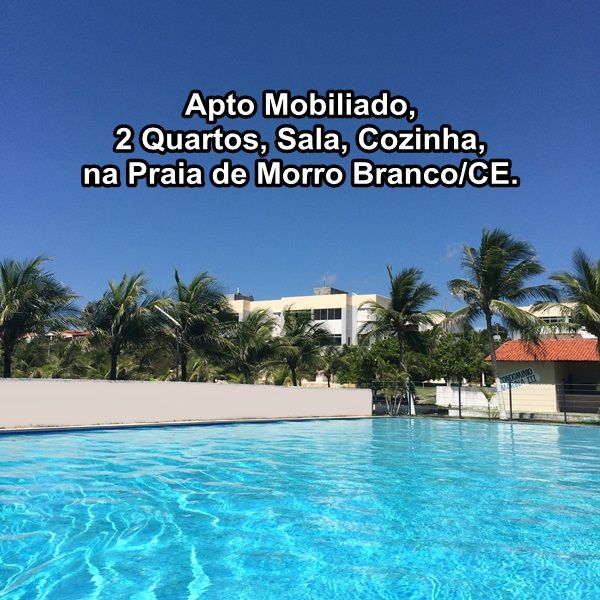 APT FURNISHED AT PRAIA DE MORRO BRANCO, CEARÁ.
