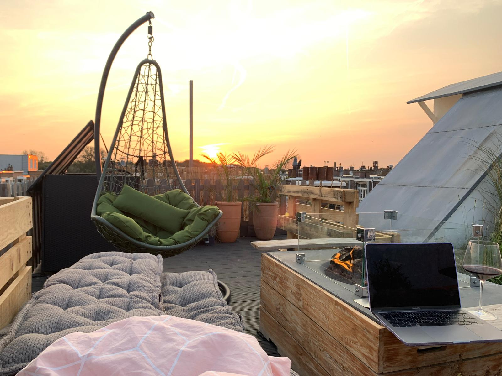 Spacious apt with panoramic roof terrace! — The Hague stay