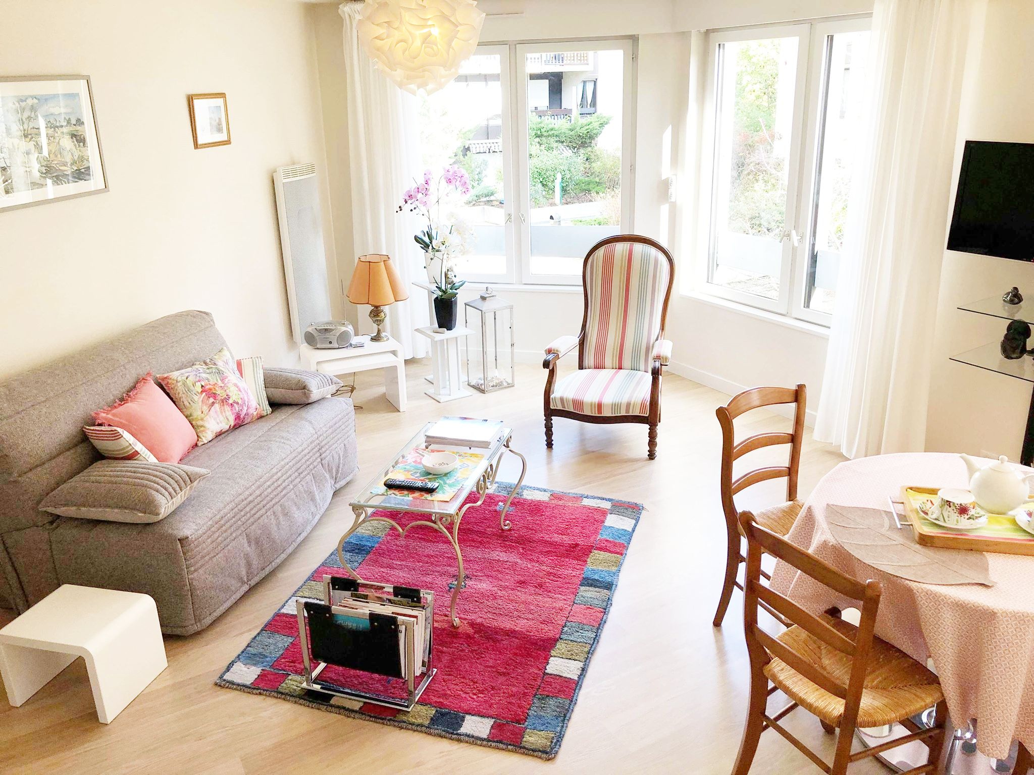 Pleasant T2  of 52 m2 in quiet area + garage