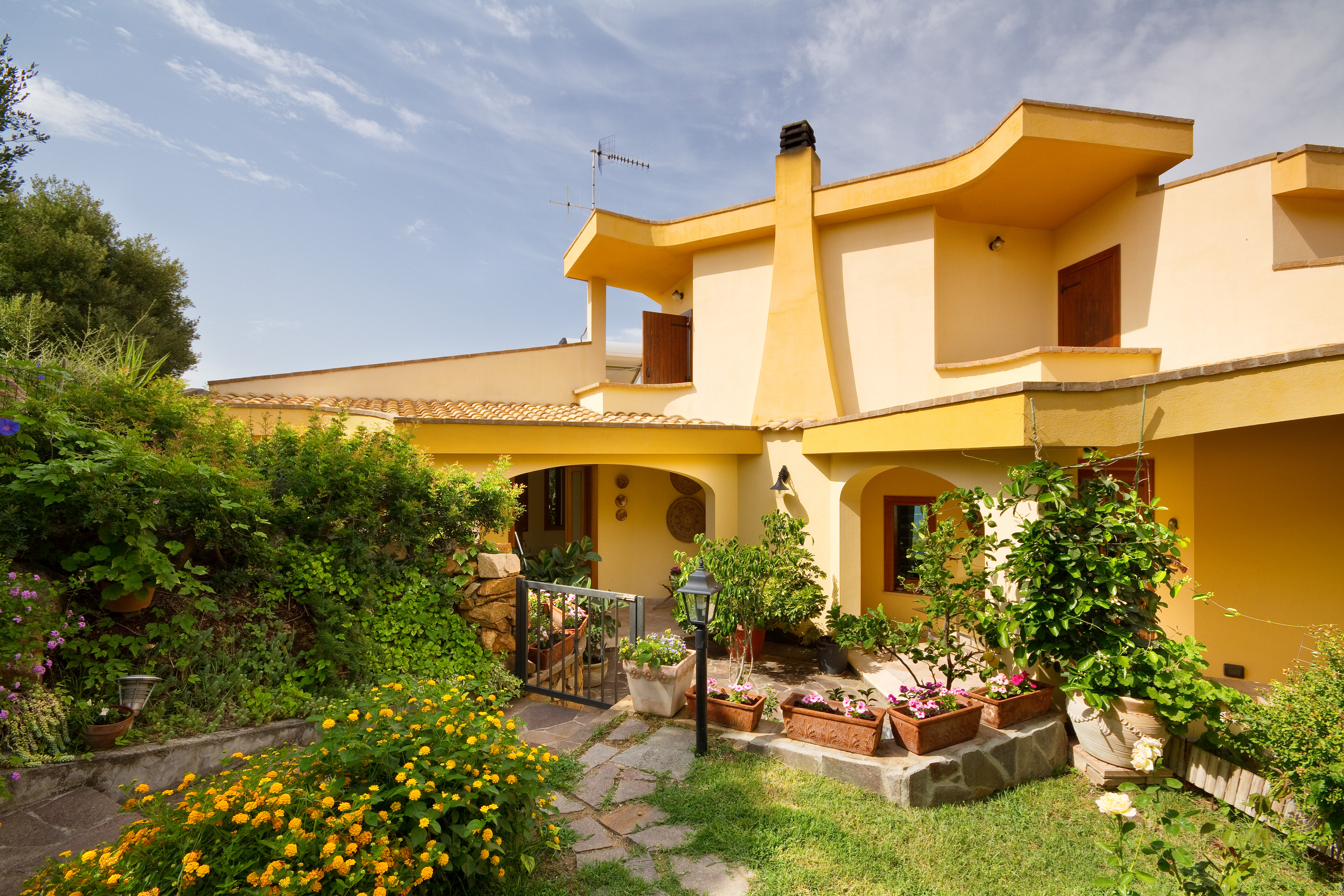 Beautiful view of the sea from "Villa Maria Grazia"