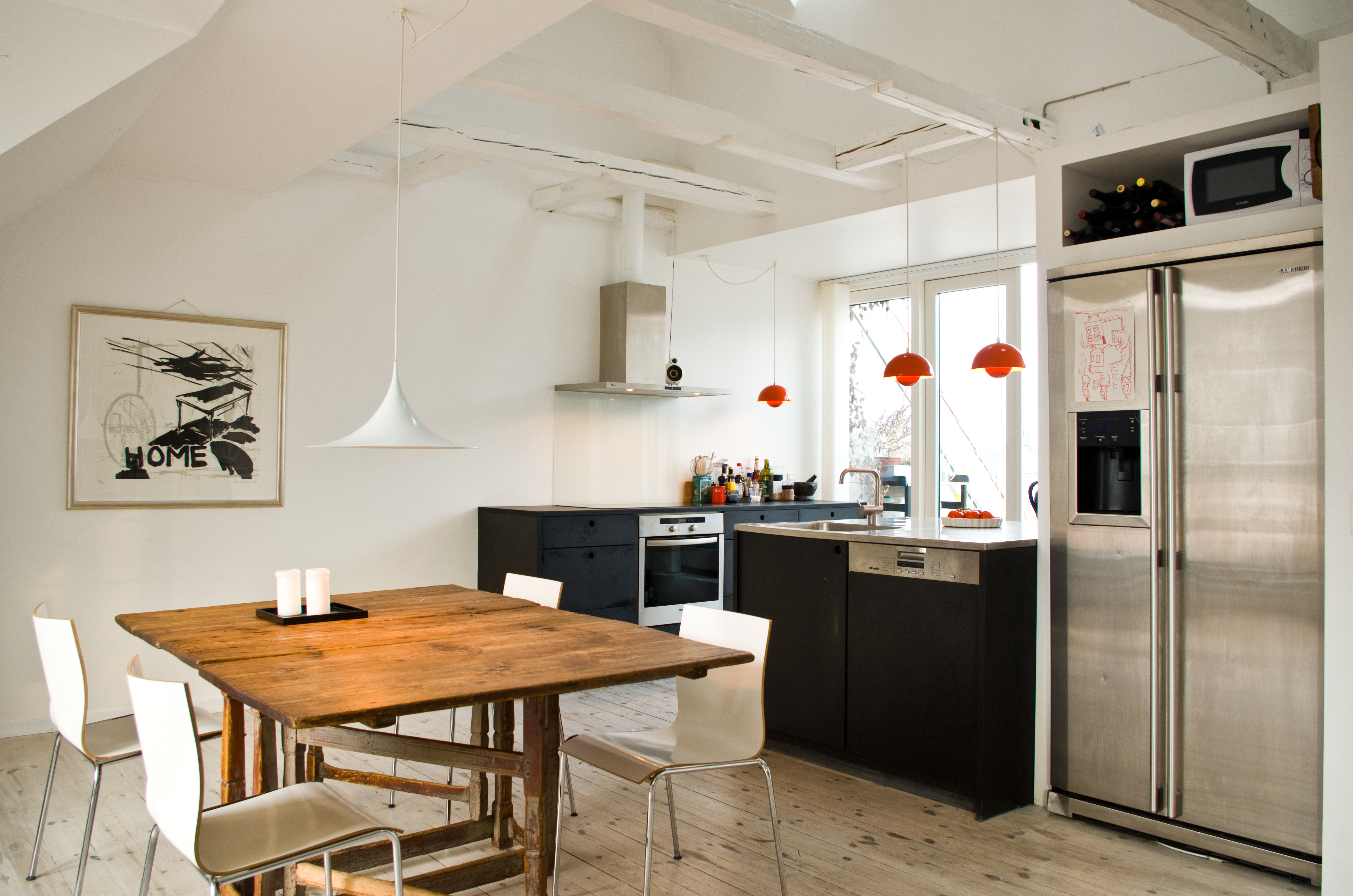 Penthouse in central CPH in Nrrebro, Copenhagen