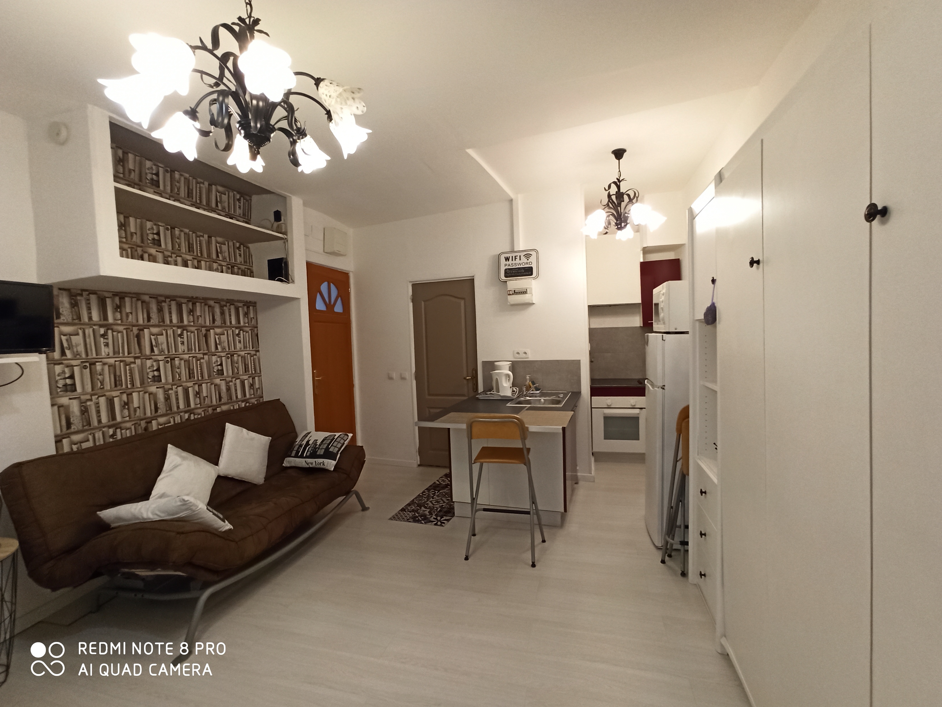 Studio 25 m2 refurbished in 2018