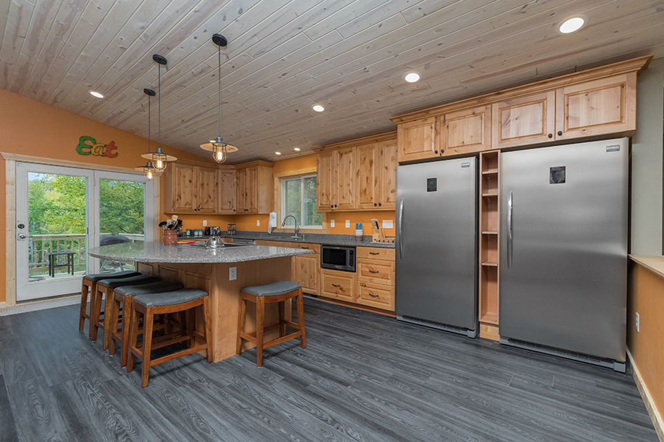 Sasquatch Lodge Vacation Home Chalets for Rent in Wakefield, Michigan