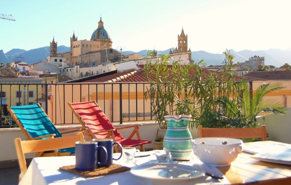 Magic Terrace in Palermo Apartments for Rent in Palermo, Sicily