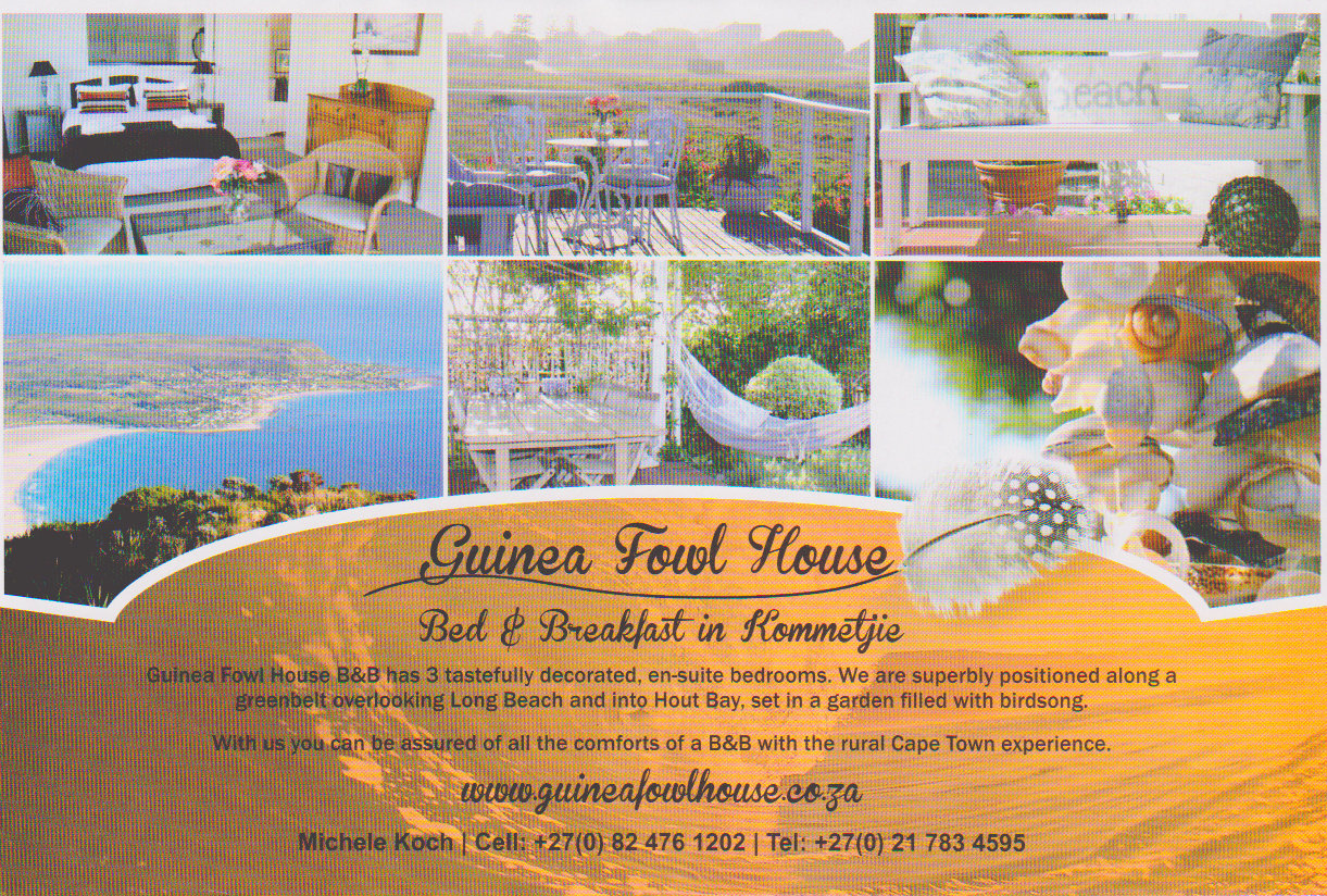 Guinea Fowl House Kommetjie in Ward 61, Cape Town