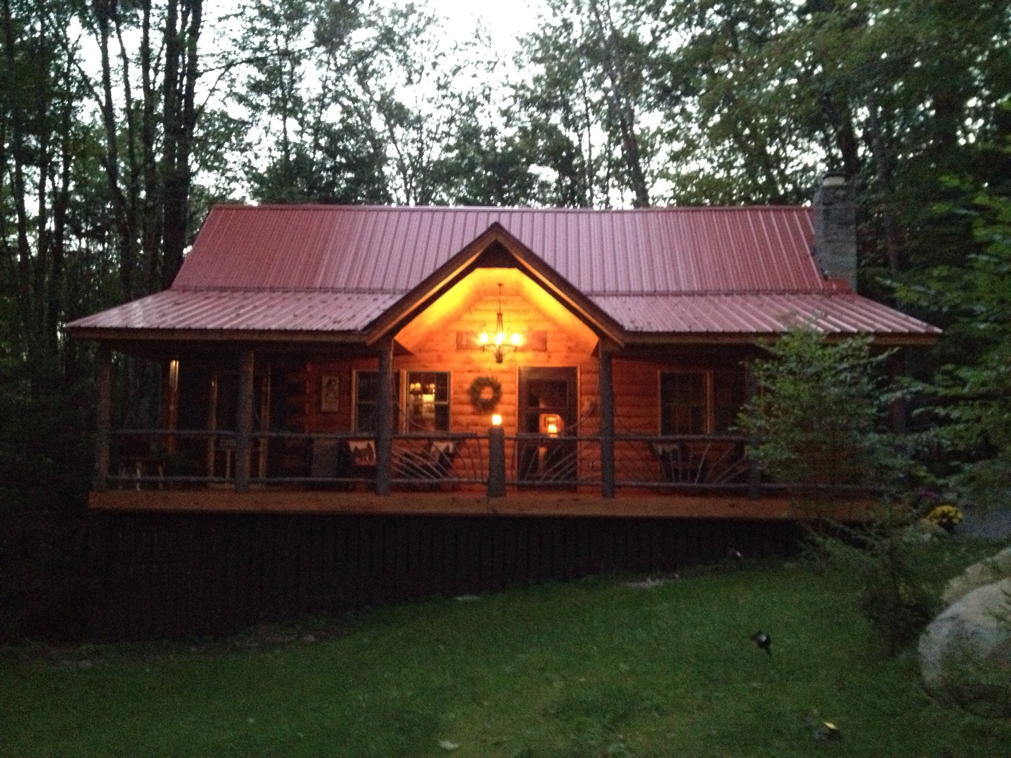 Auskerada Lodge. Seclusion w/dock space Cabins for Rent in Caroga