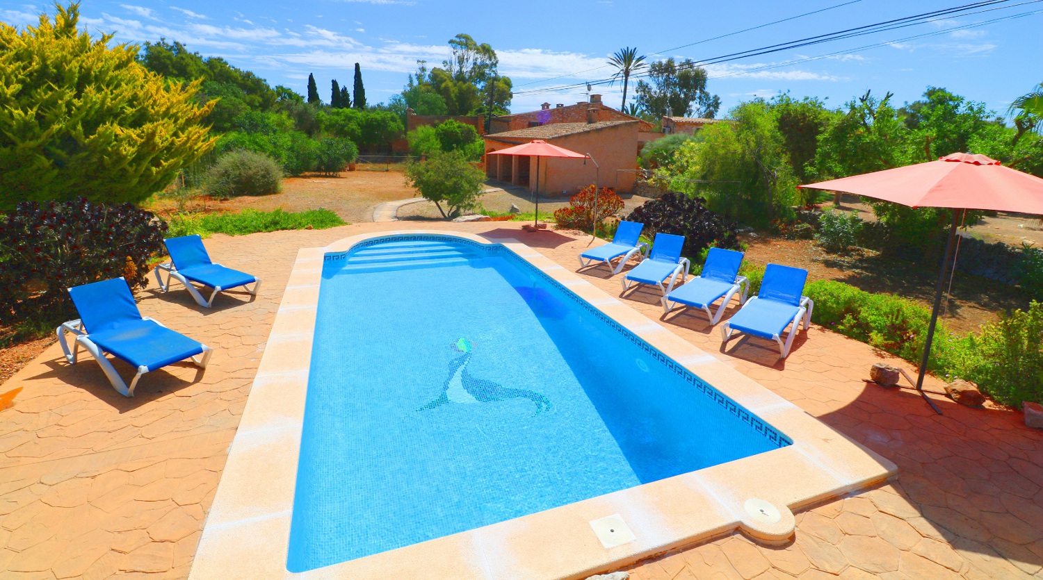 Can Cova, wifi free, private pool in Santanyí, Mallorca