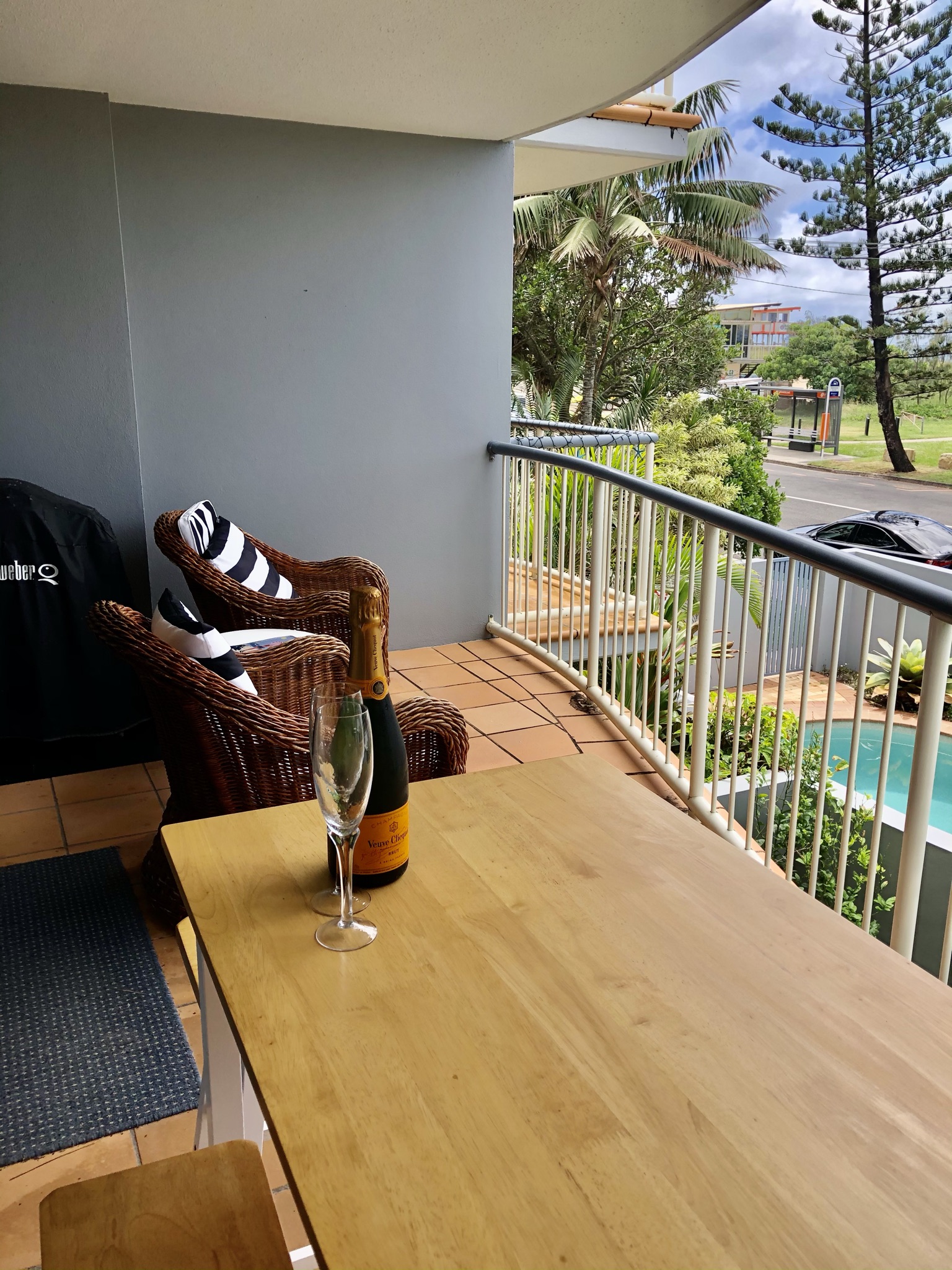 Beachfront unit in Marcoola