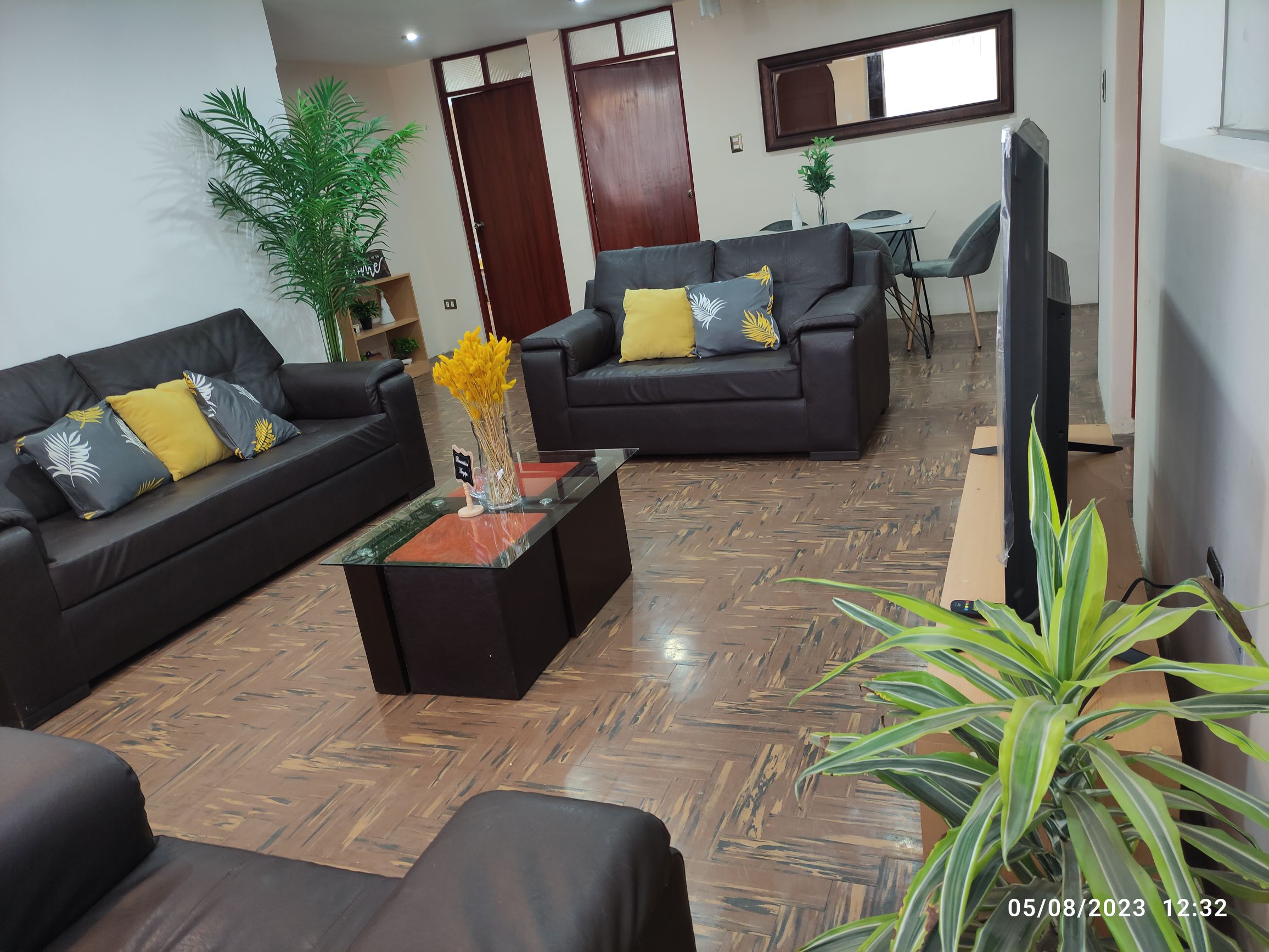 Apartment with terrace.
