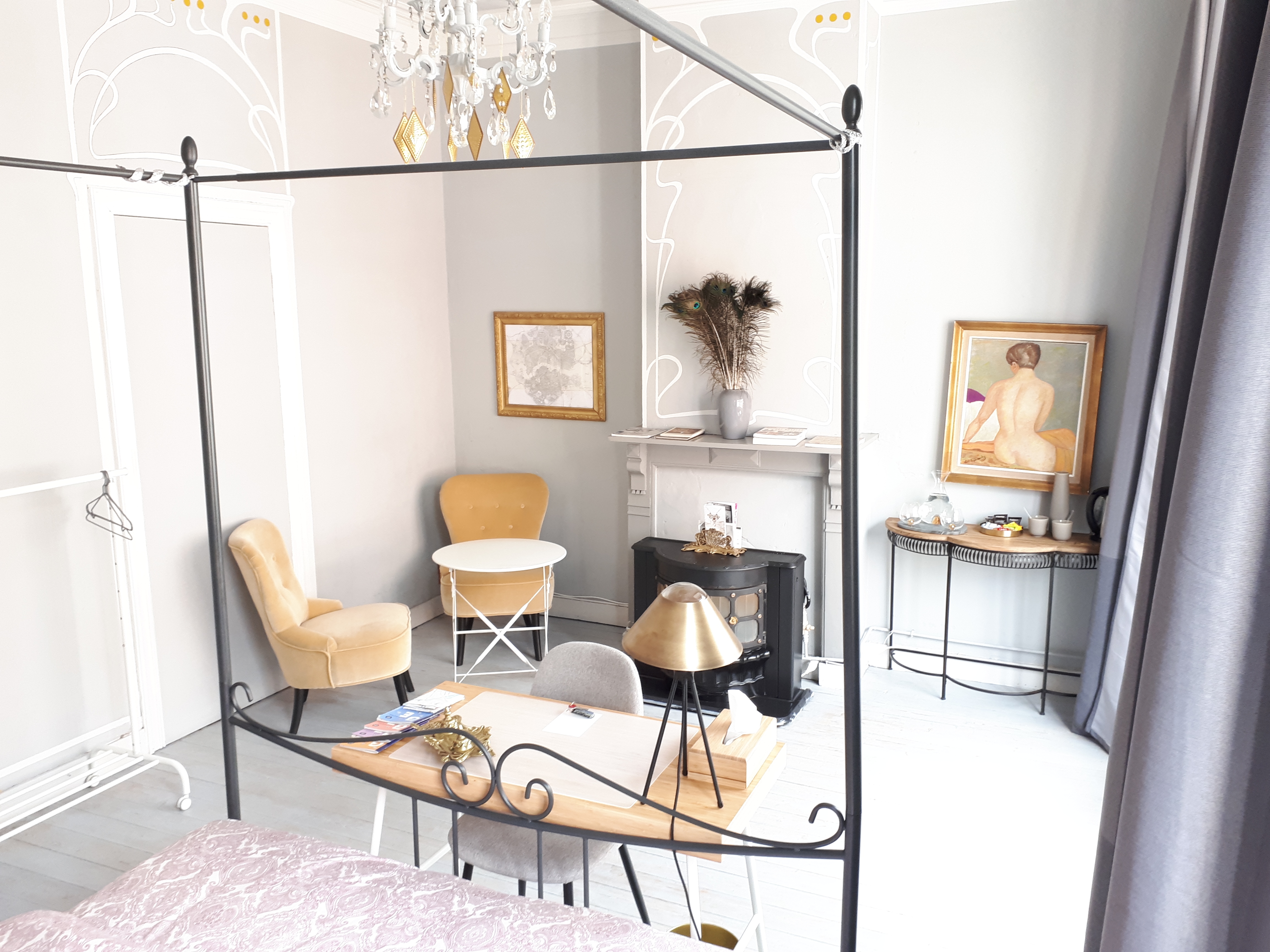 Art Nouveau Room in Dampoort, Ghent