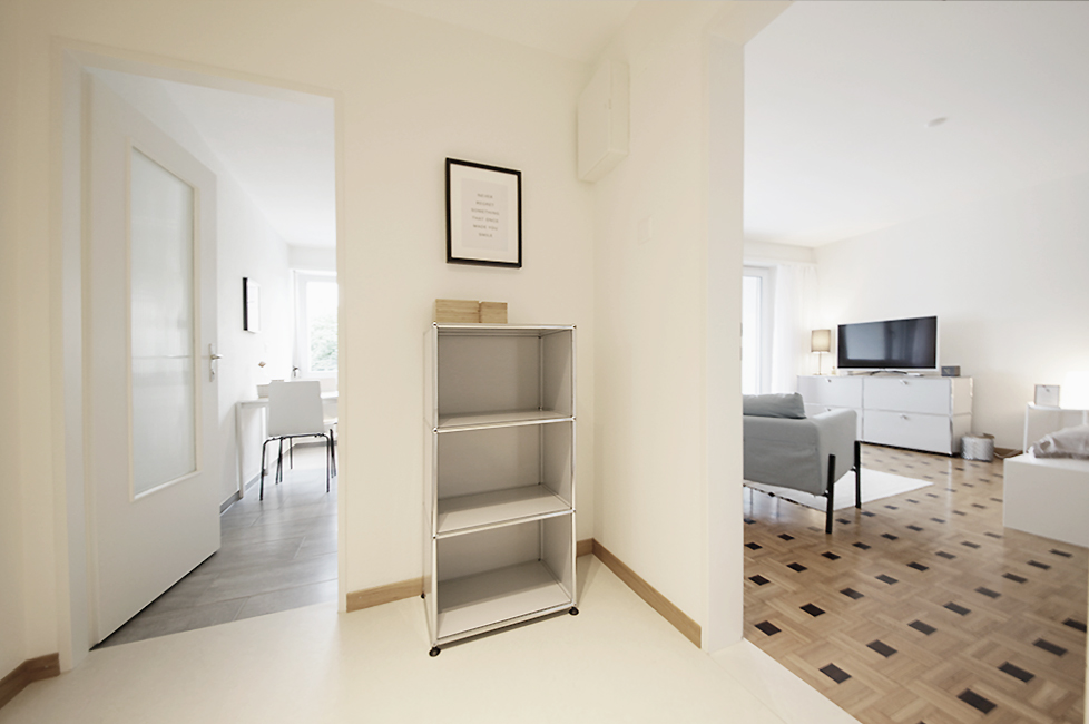 Modern-Design- Apartment with seperate kitchen
