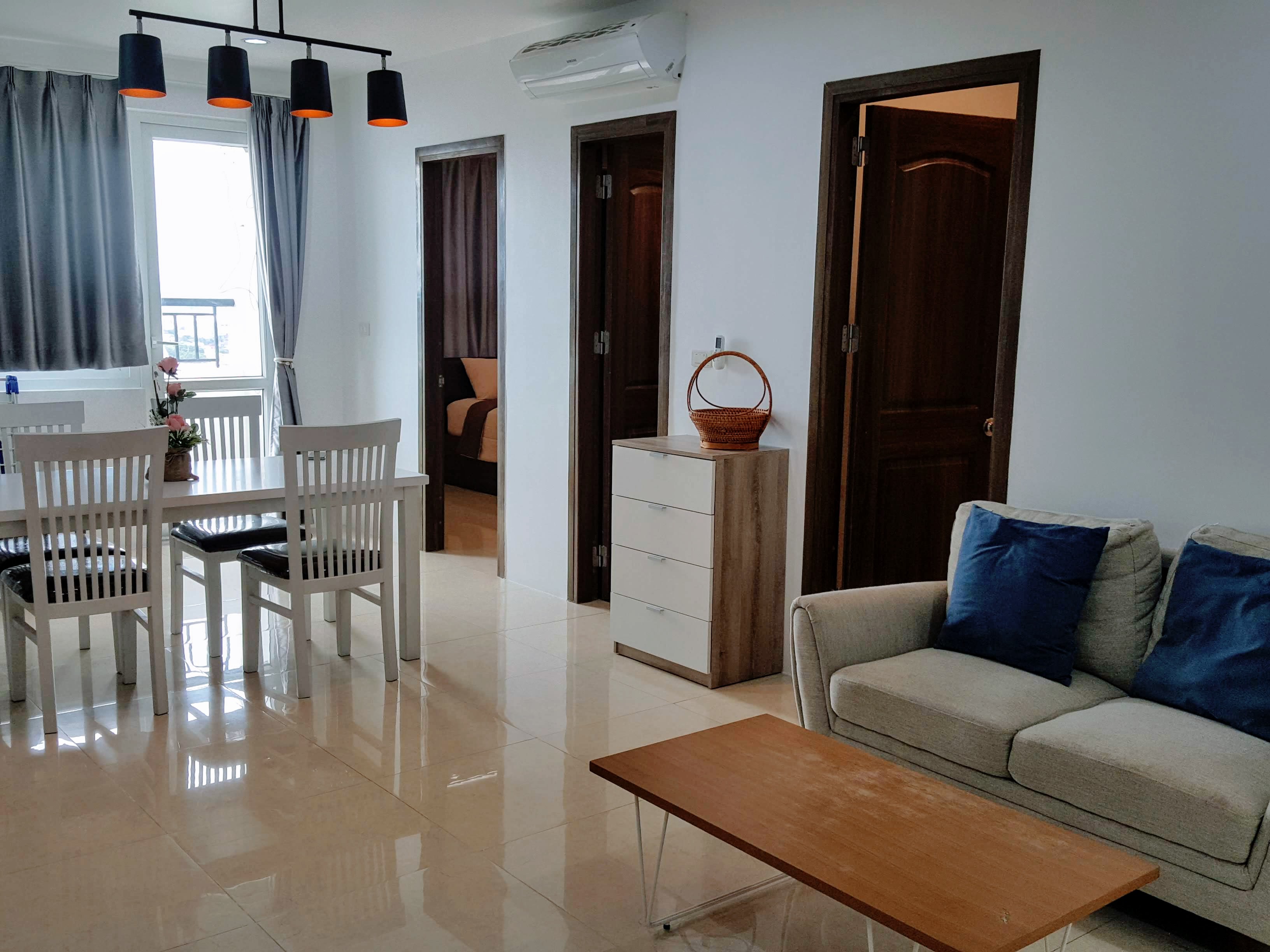 2-Bedroom Condo on 21st Floor