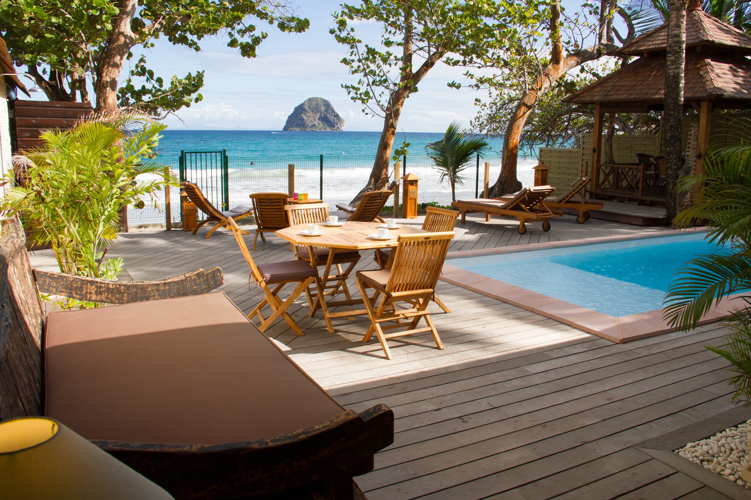 Marquise, beautiful house on the beach Houses for Rent in Le Diamant