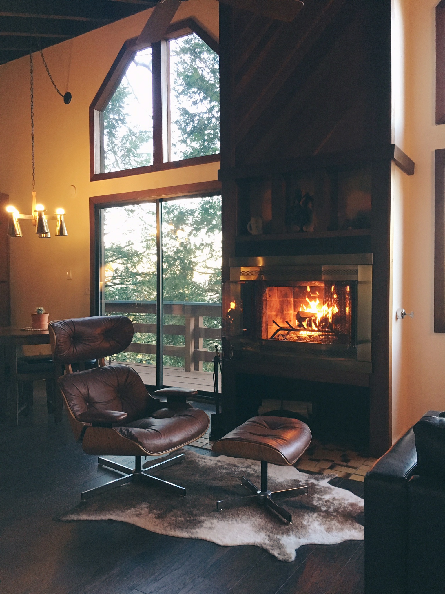 Magical MidCentury Chalet w/ Forest Views! Cabins for Rent in