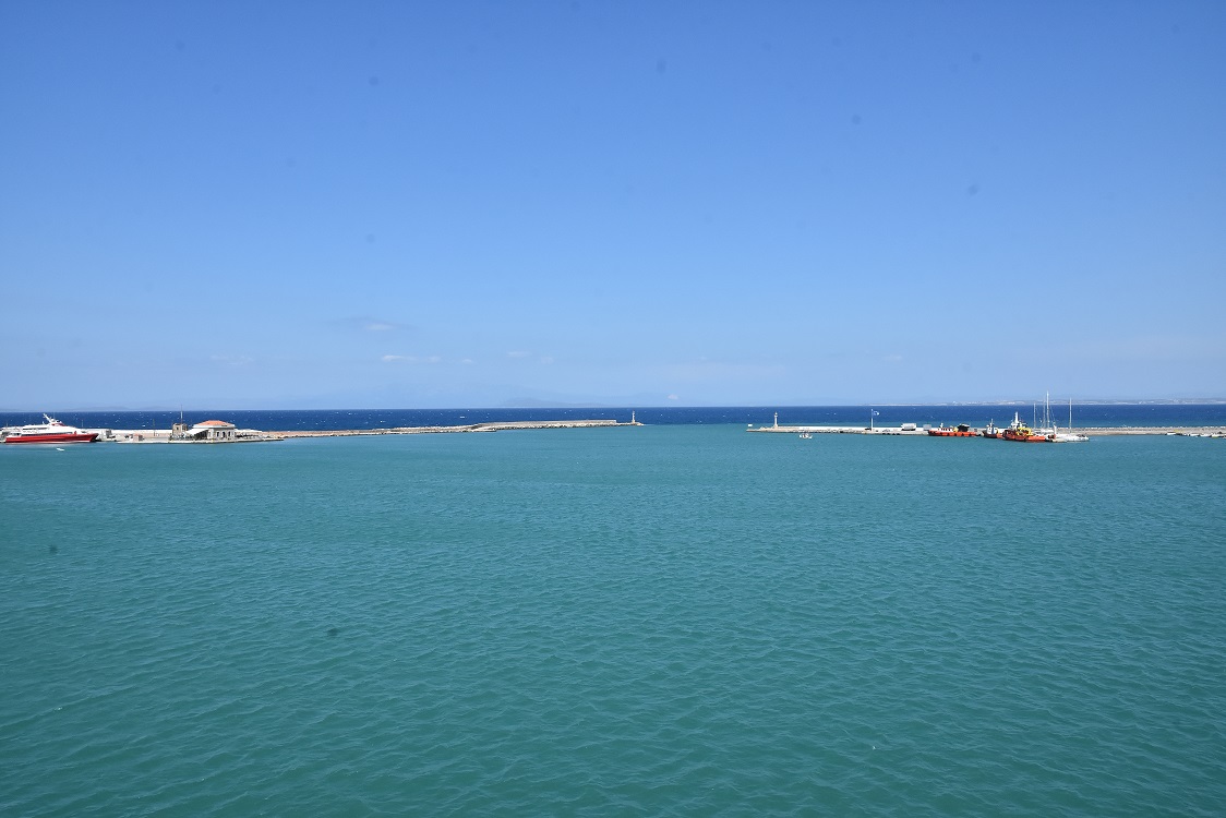 Chios port view apartment