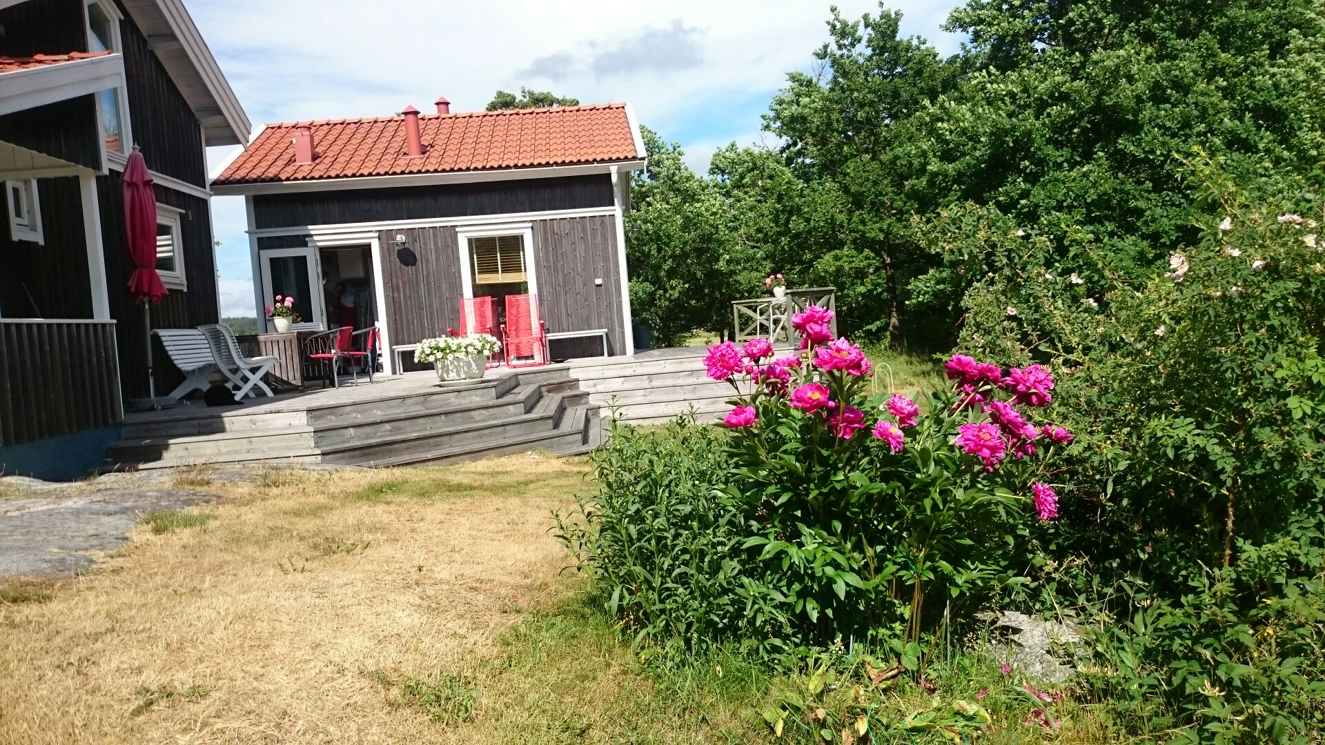Little house at Mjölkeröds golf course.