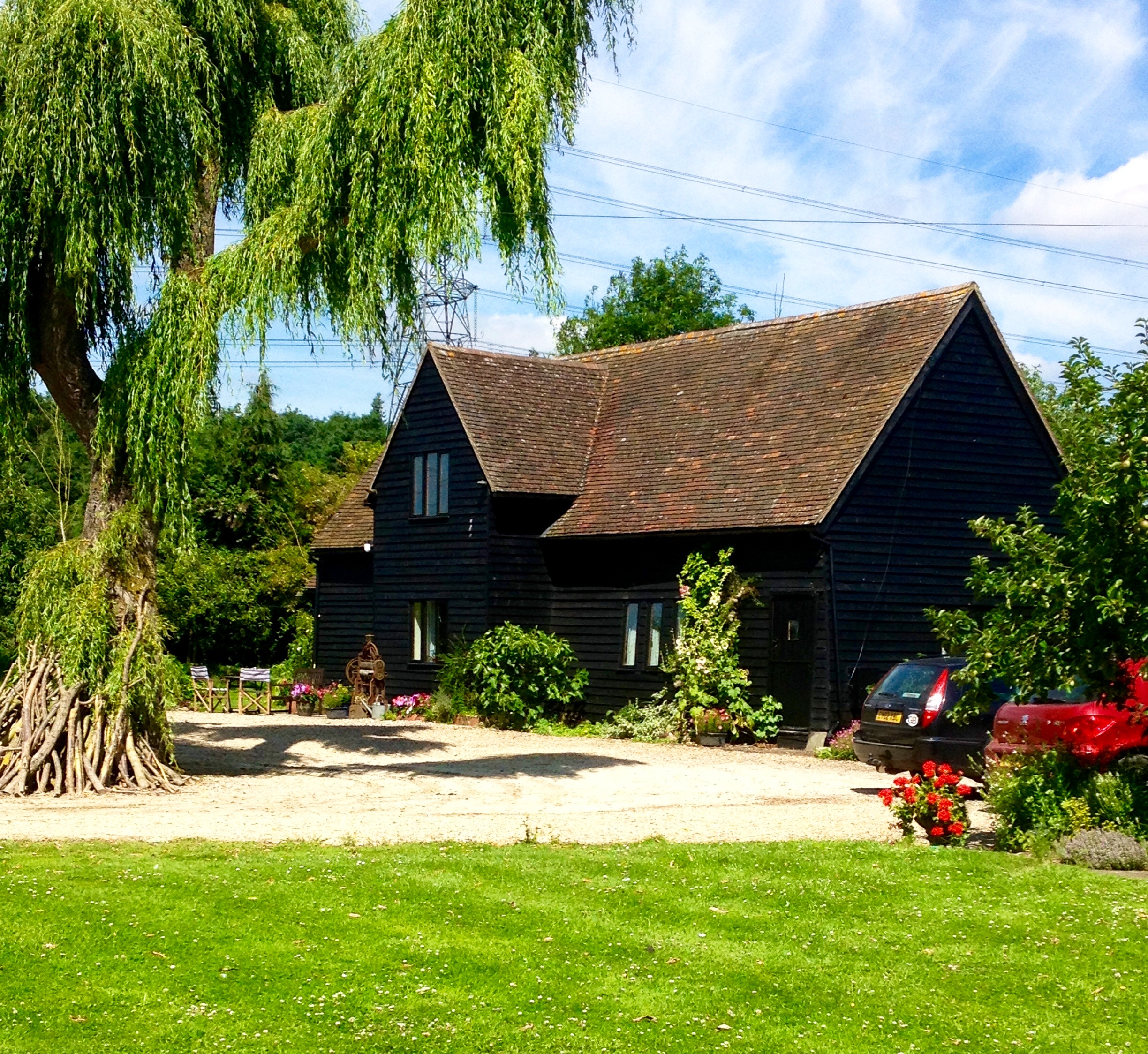 Burntwood Barn, .Saffron Walden. Emplacement idyllique Maisons à