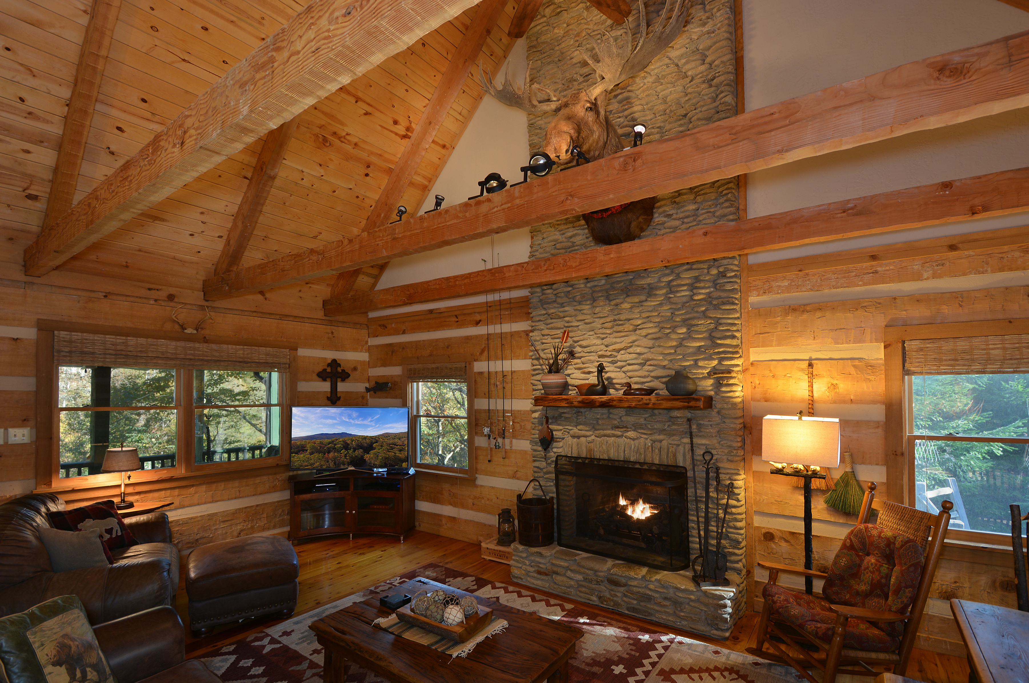 Just Remodeled Luxurious Moose Creek Lodge Cabins For Rent In