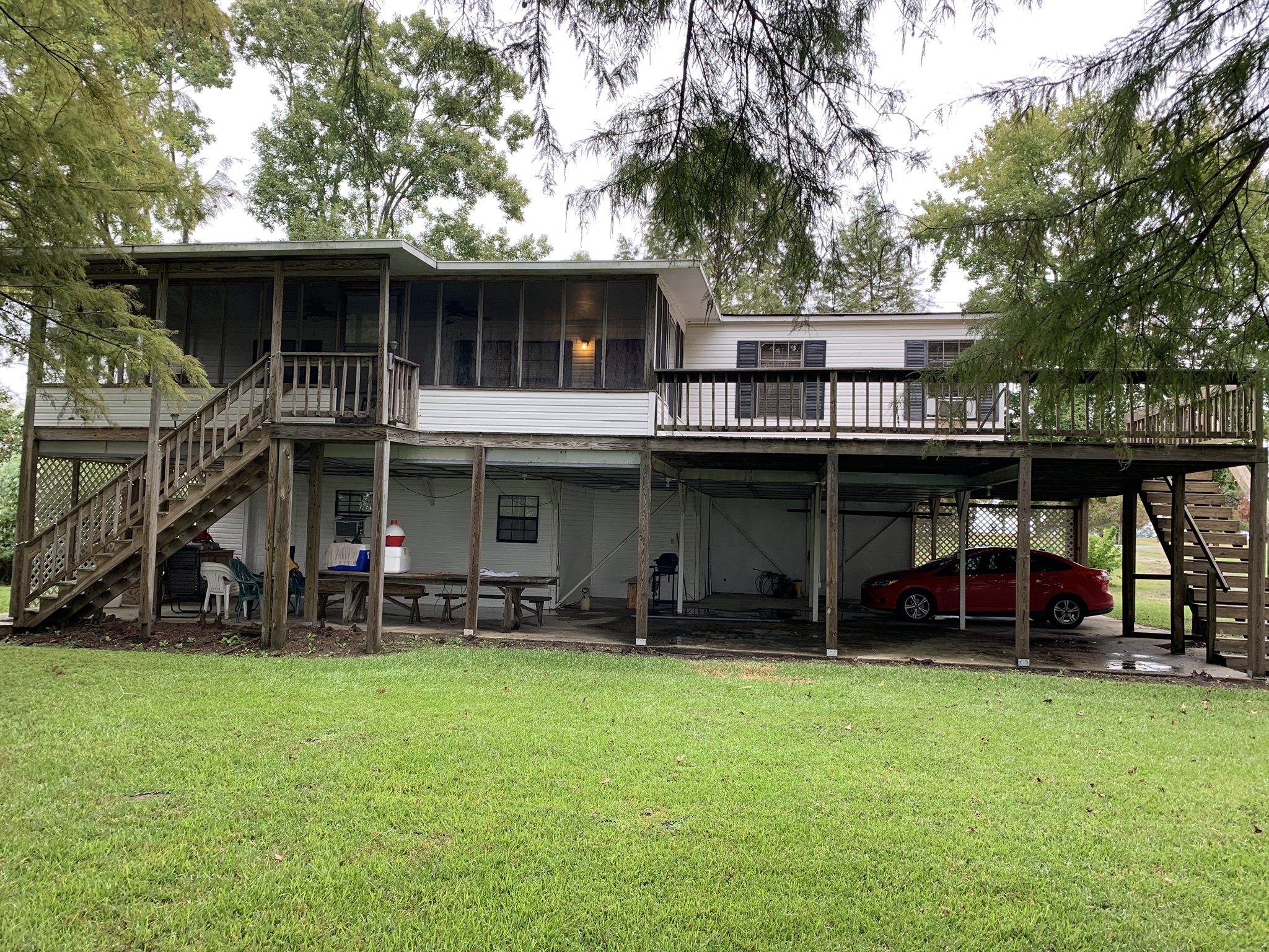 Enjoy Lake Bruin at The Salty Dog Houses for Rent in Saint Joseph, Louisiana, United States