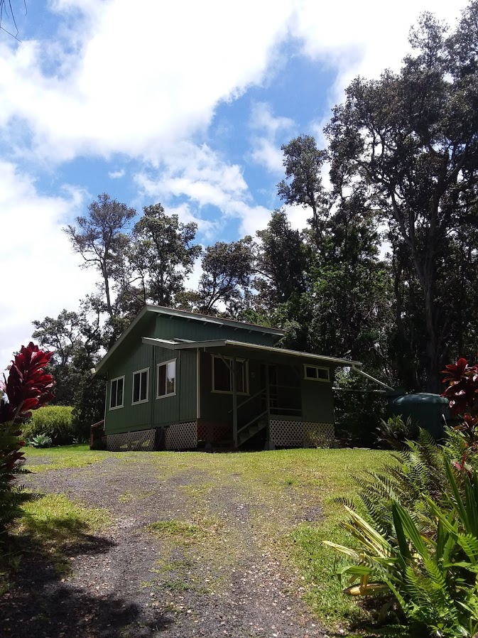 Peaceful Private Rainforest Getaway Cabins for Rent in Naalehu