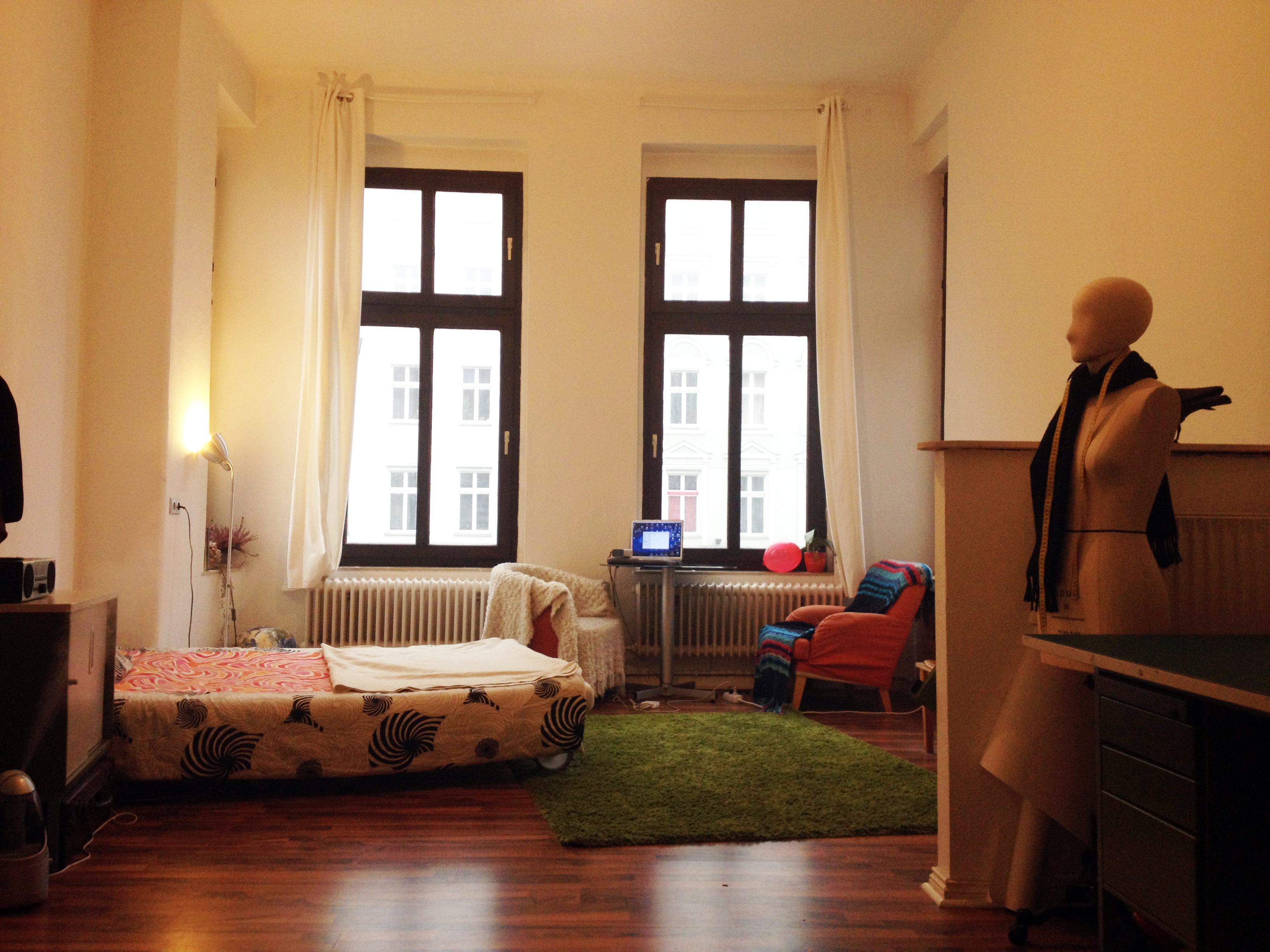 cozy room and funky kitchen in Wedding Zentrum, Berlin