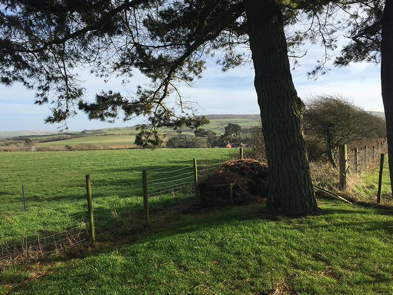 Perfect cycling, walking and star gazing base