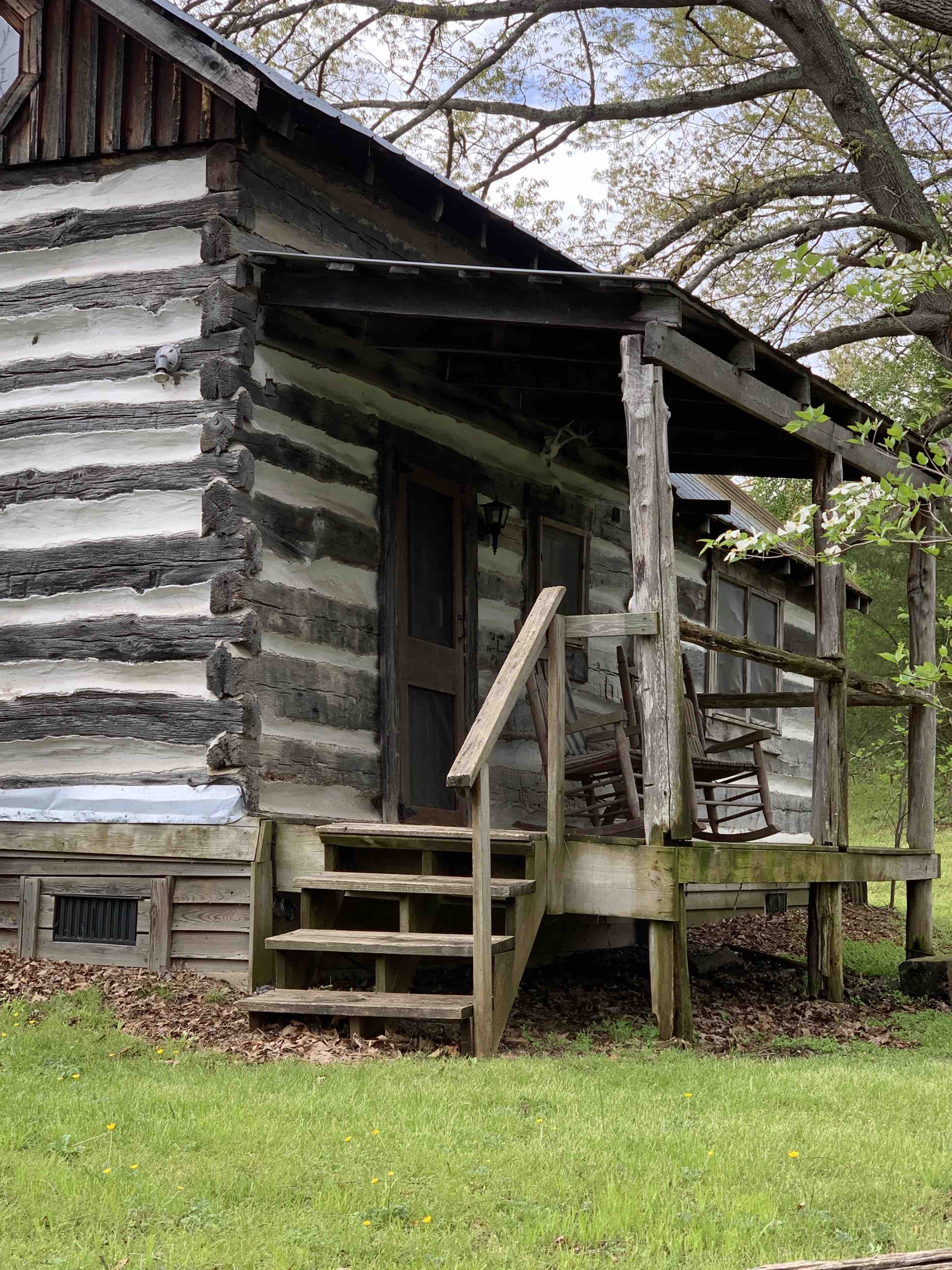 Historic Log Cabin on Farm Retreat Cabins for Rent in Buena Vista