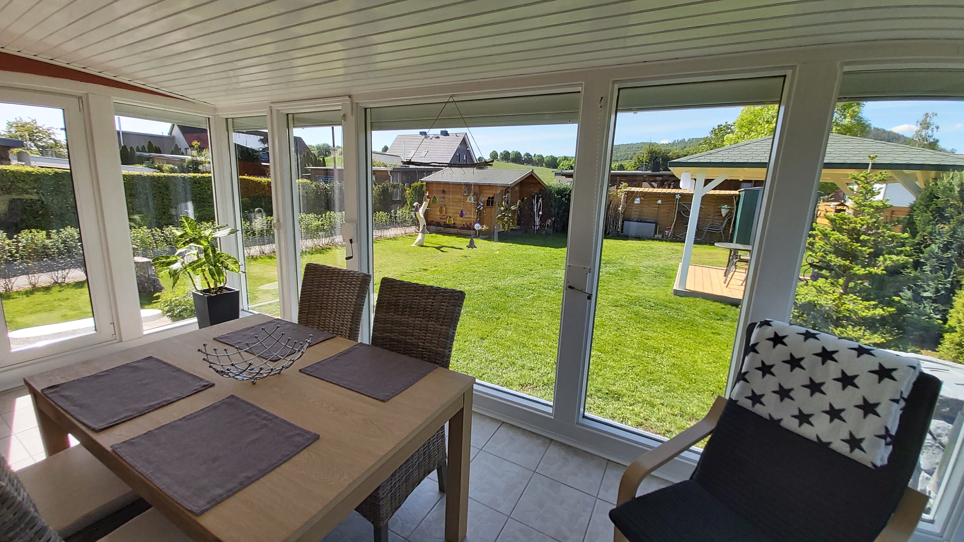 Ferienhaus "Zur Lehns" mit Garten am Harz Bungalows for