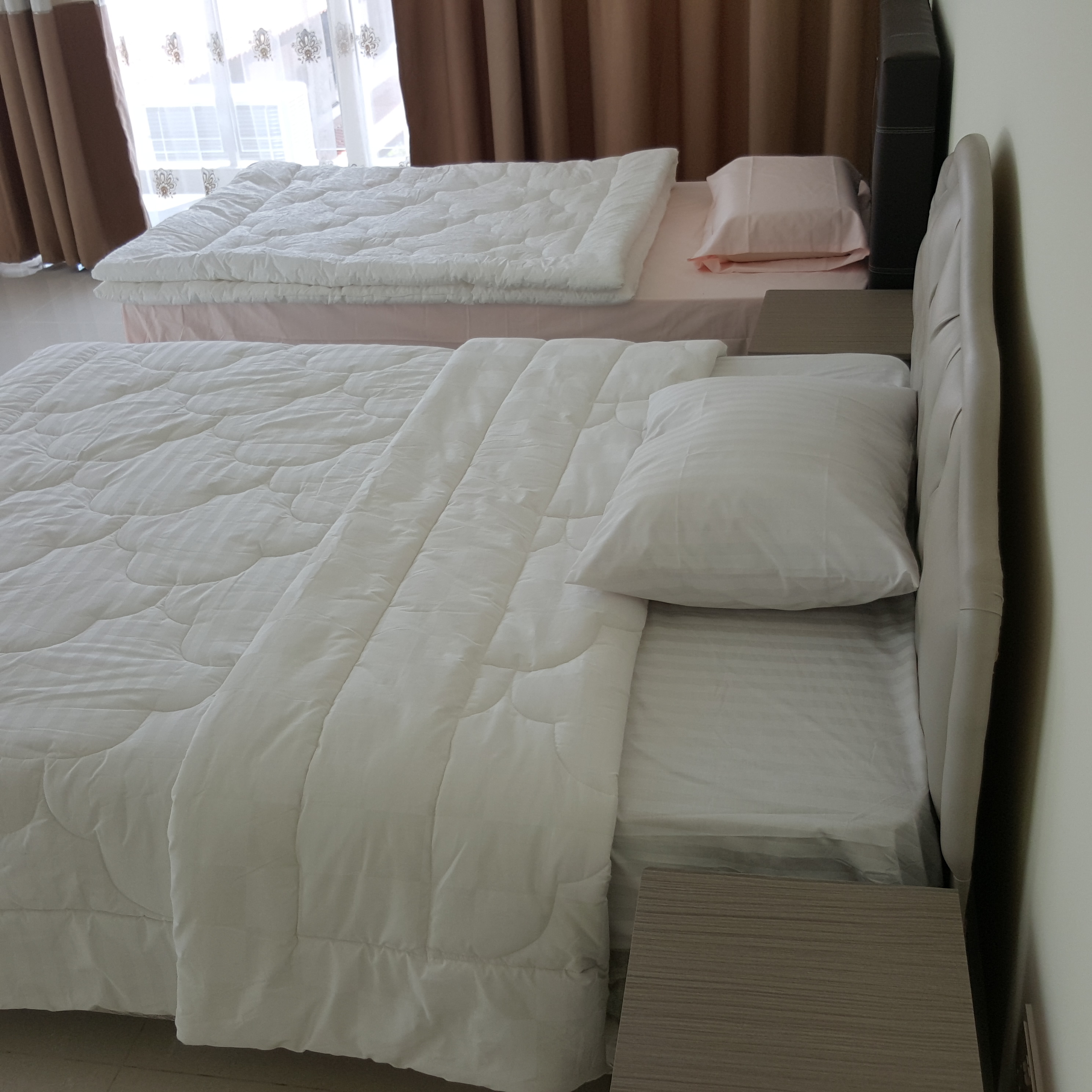 Big ensuite bedroom in newly built house