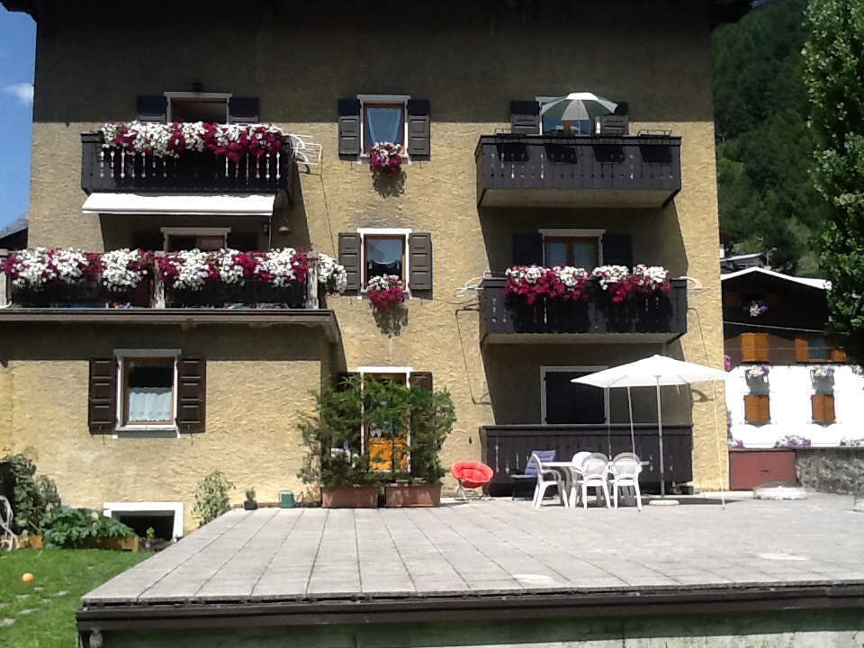 Bormio at the fountain
