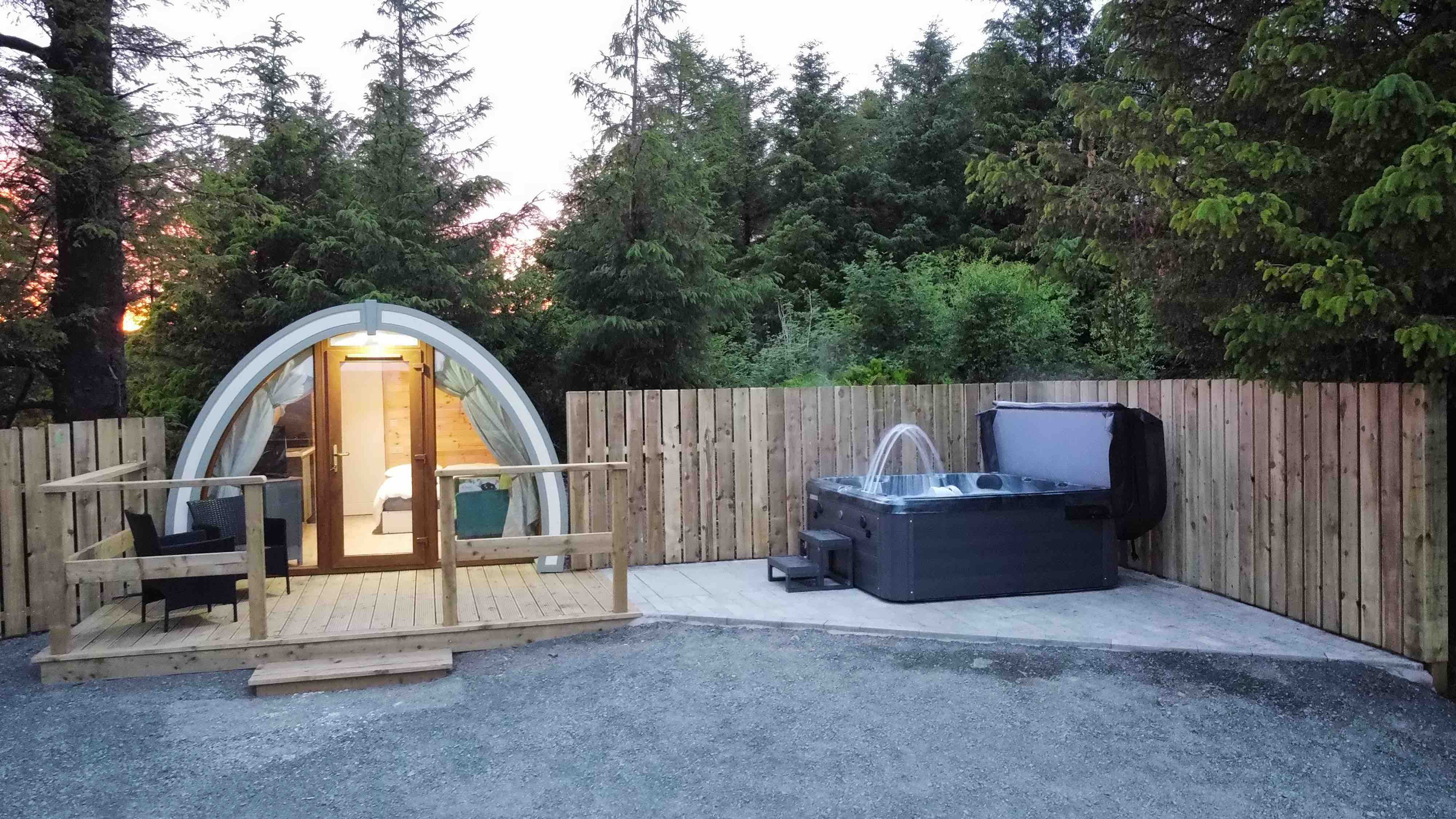 The Pod Copney Farm Estate Tiny houses for Rent in Carrickmore