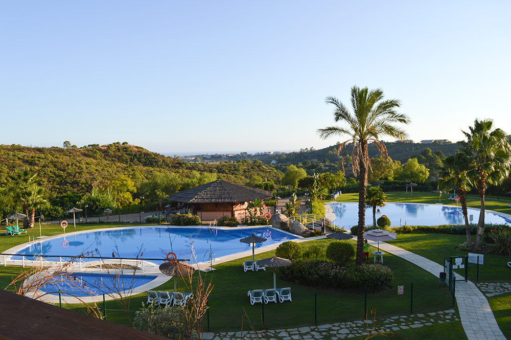 5* Apartamento de lujo de la villa del centro vacacional con la piscina